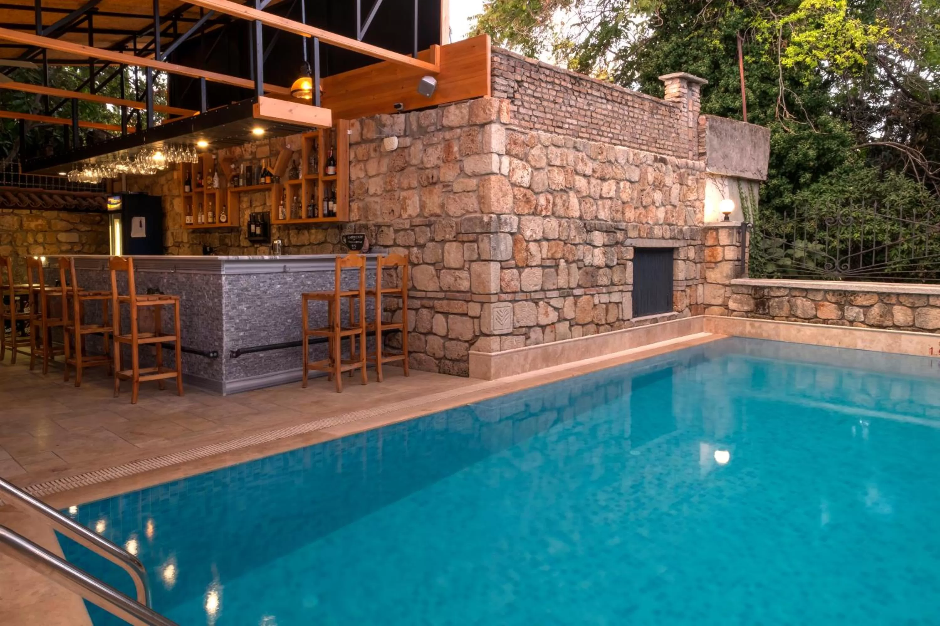 Swimming pool in Kosa boutique hotel