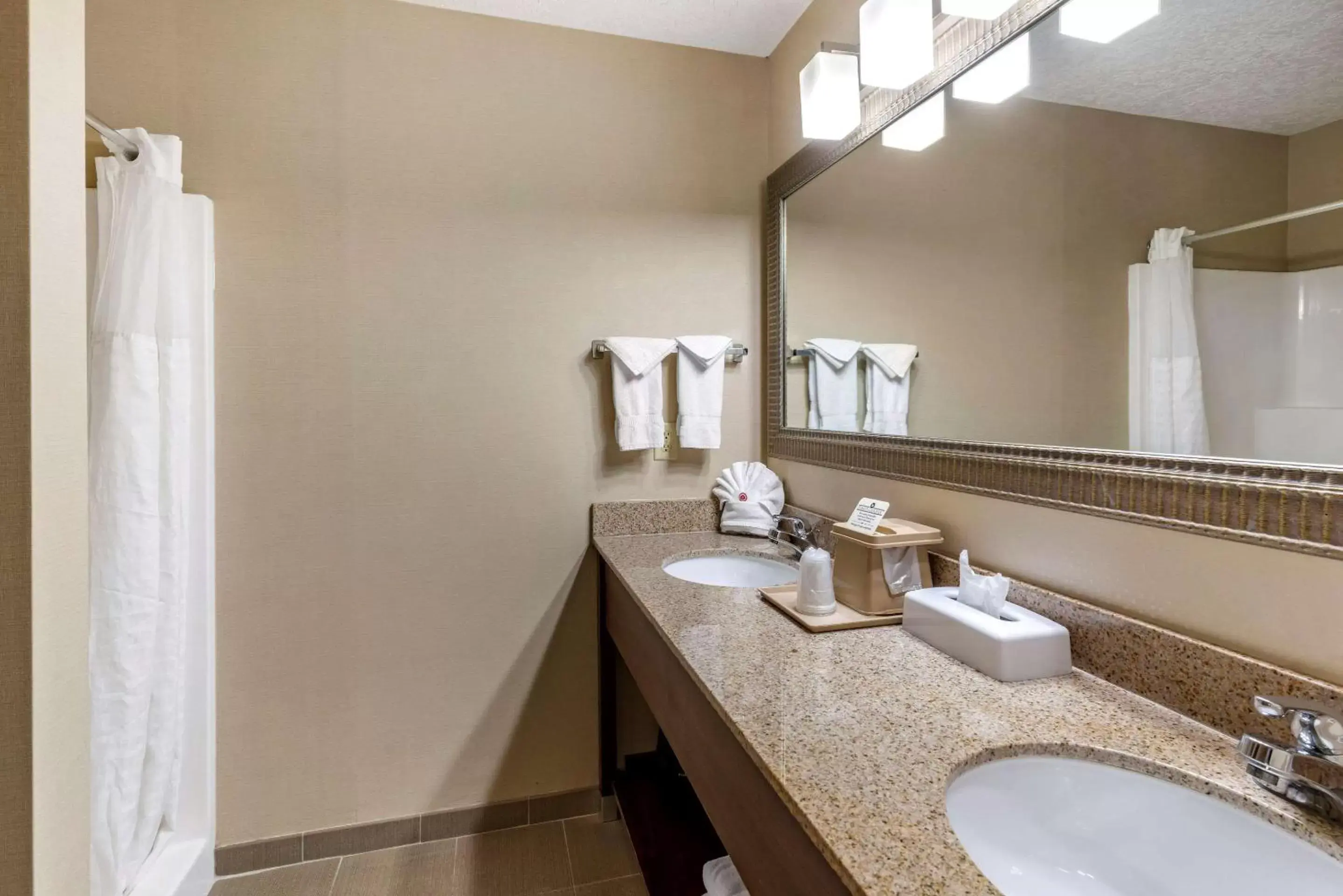 Photo of the whole room, Bathroom in Comfort Suites Linn County Fairground and Expo