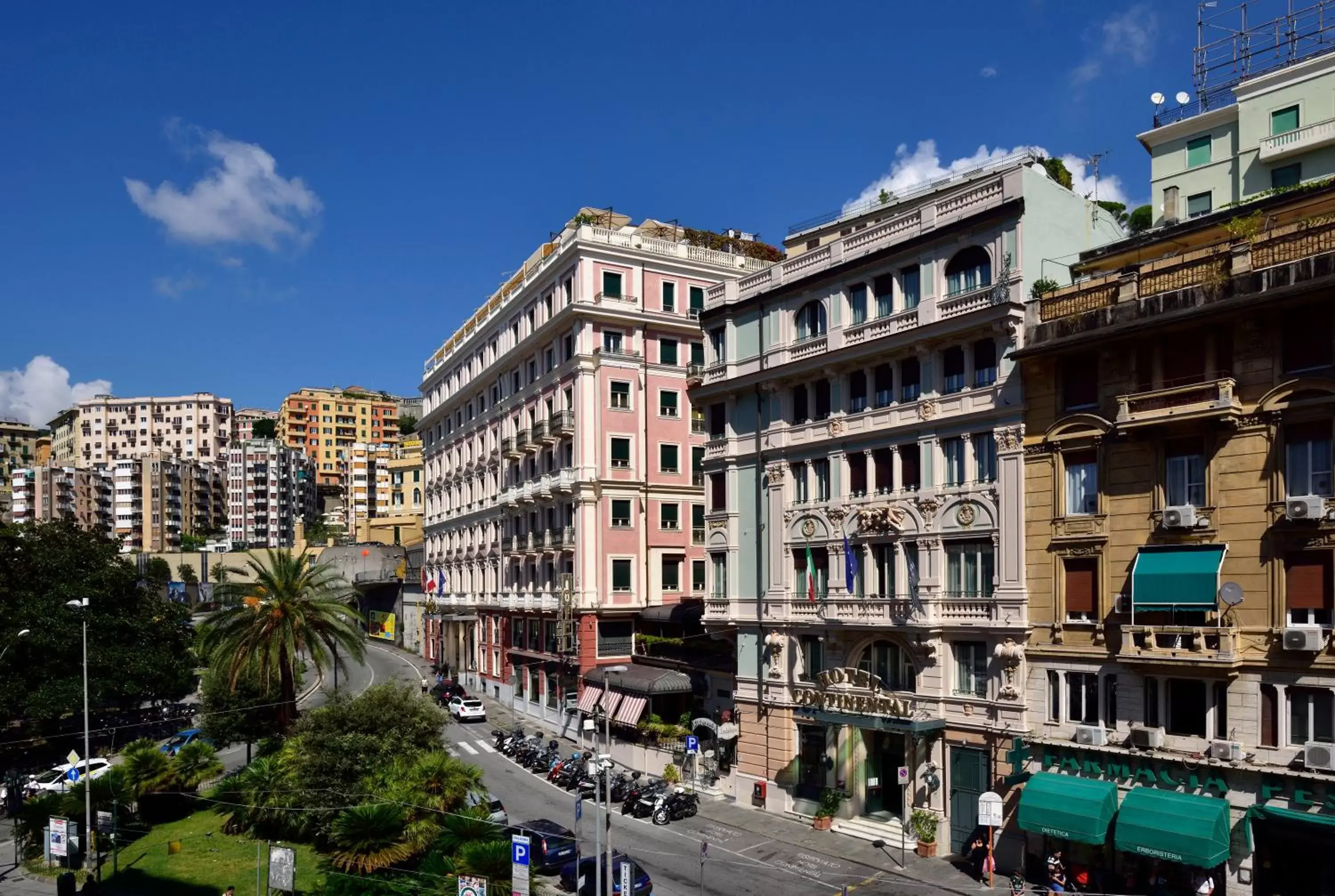 Facade/entrance in Hotel Continental Genova