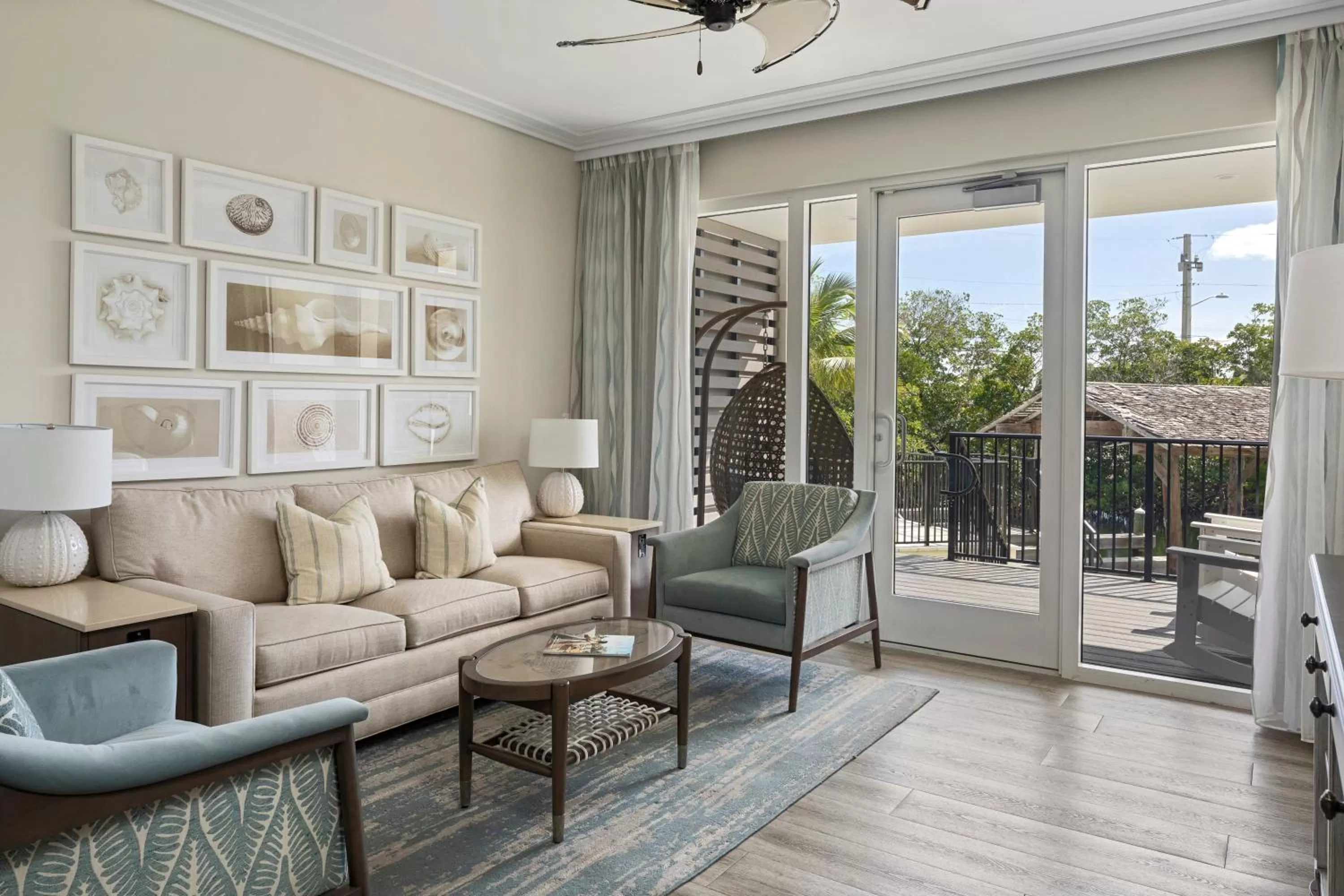 Living room, Seating Area in The Capitana Key West