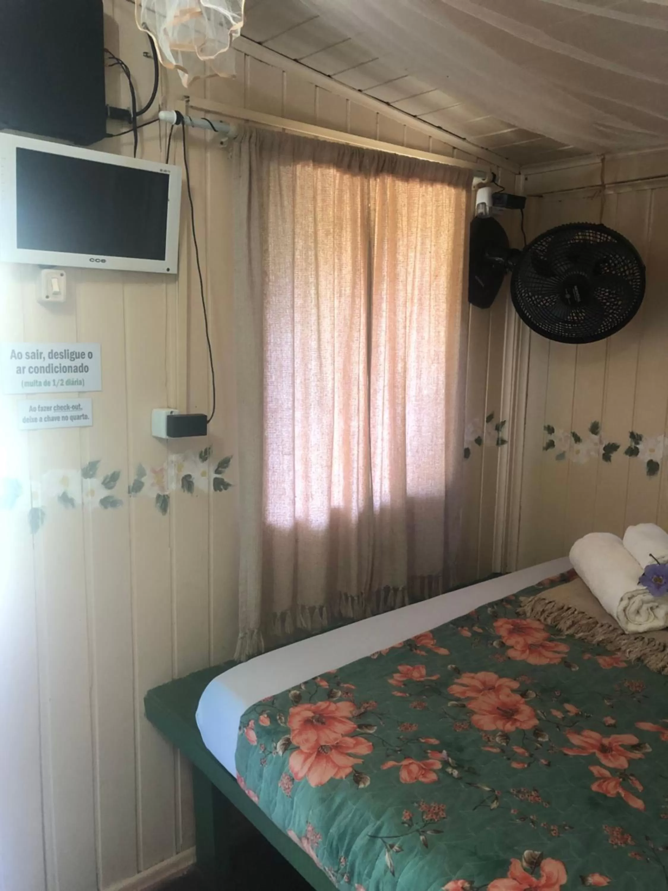 Bed in Mandala Camping Pousada