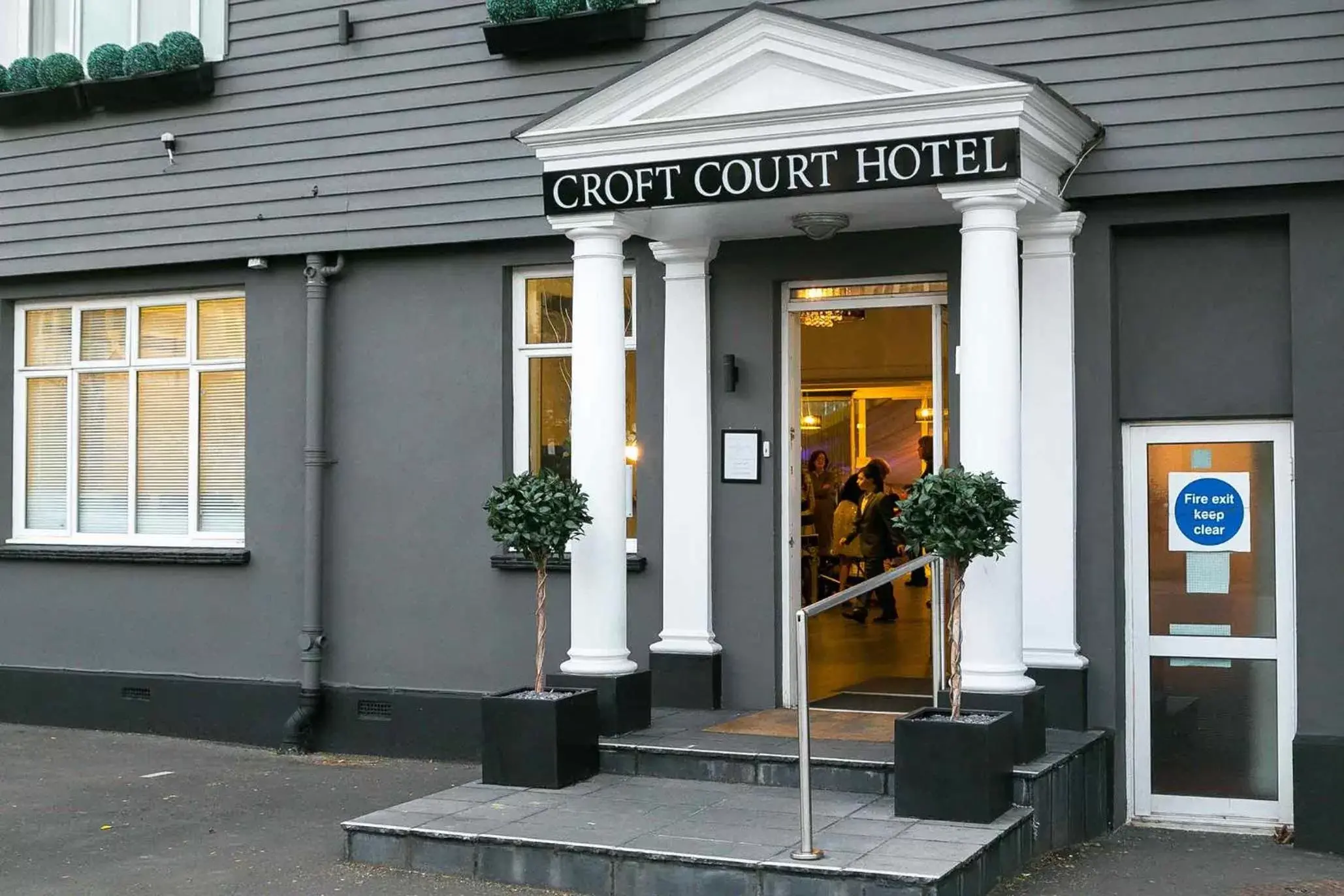 Property building in Croft Court Hotel