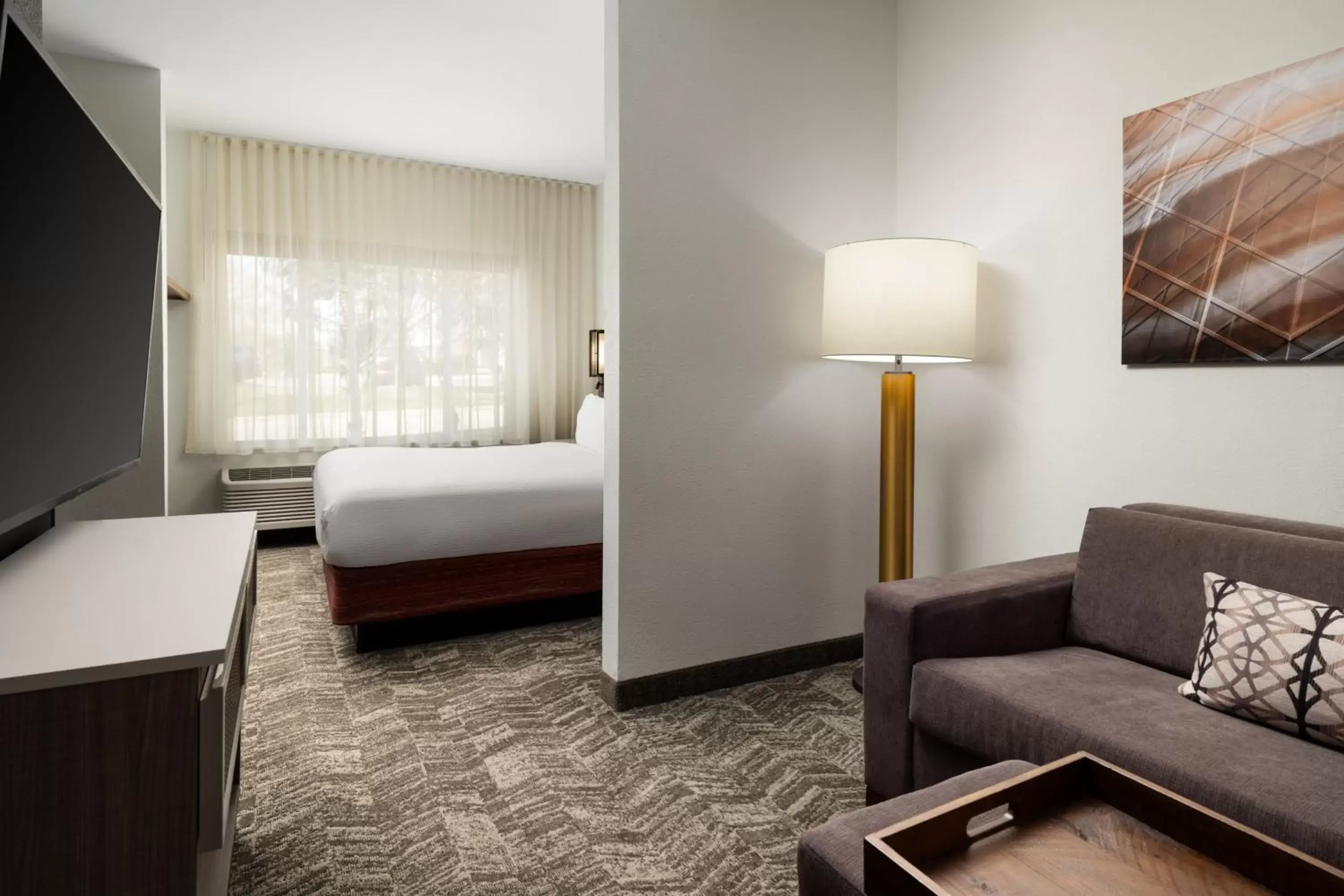 Photo of the whole room, Seating Area in SpringHill Suites Kansas City Overland Park