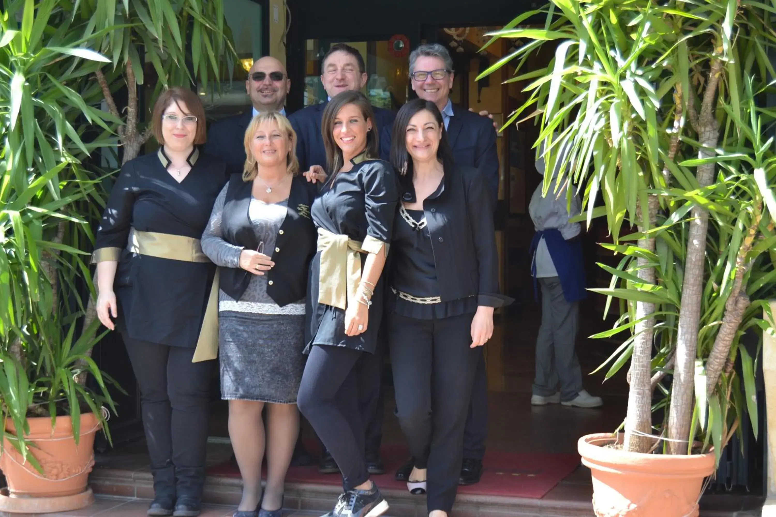 Staff in Hotel Dei Platani