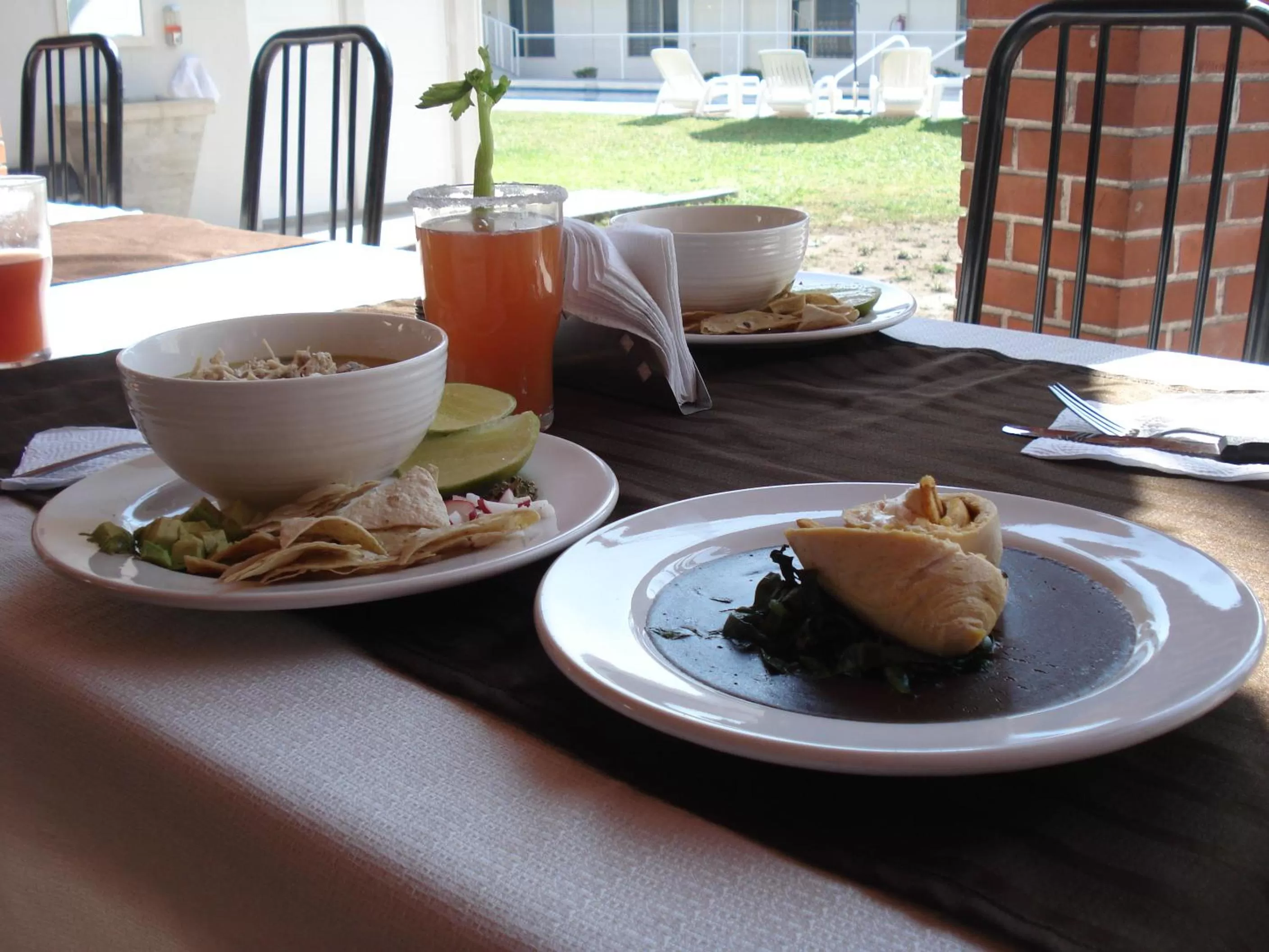 Food close-up in AOHOM SANTUARIO HOTEL & SPA