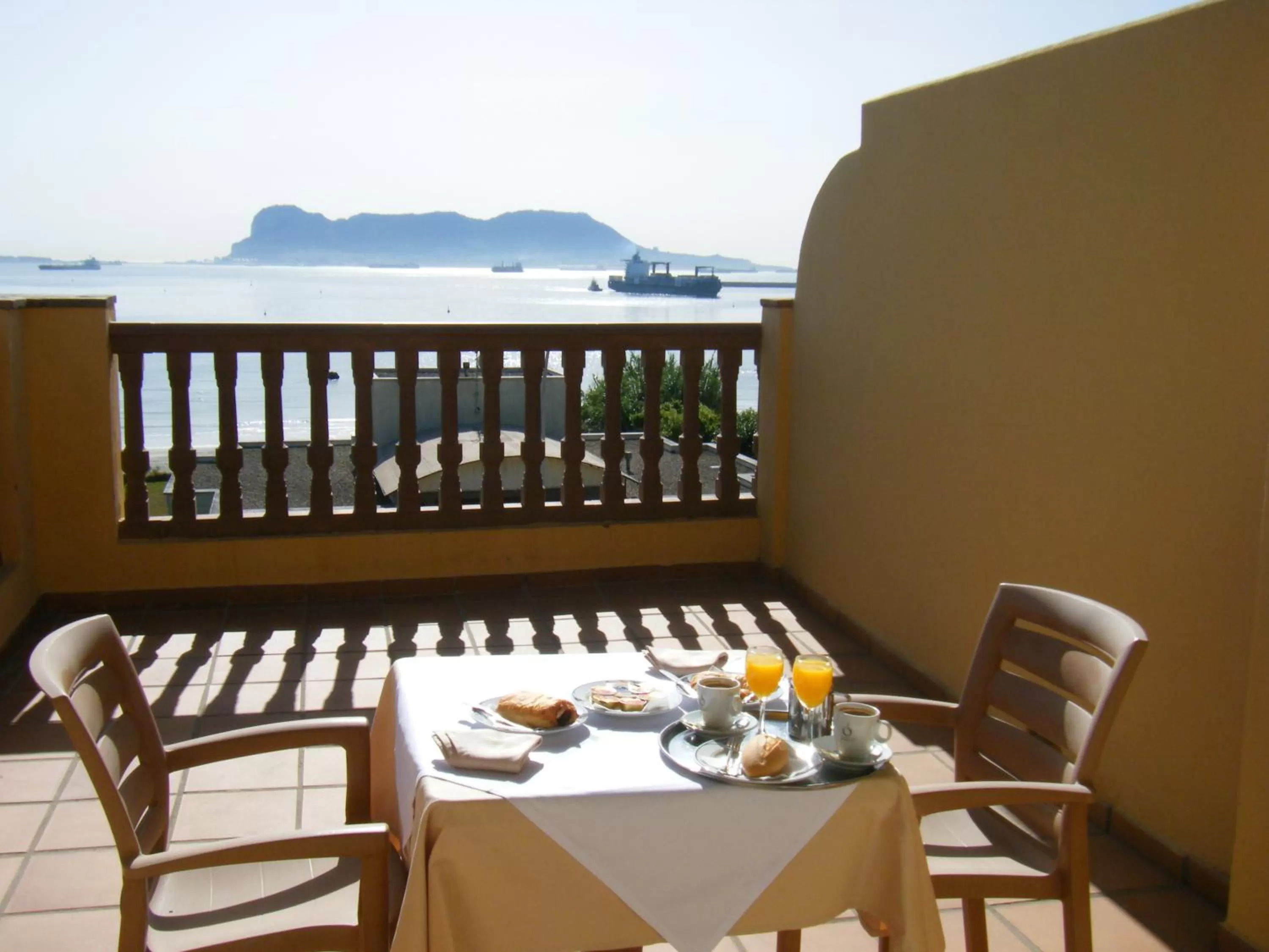 Patio in Hotel Mirador