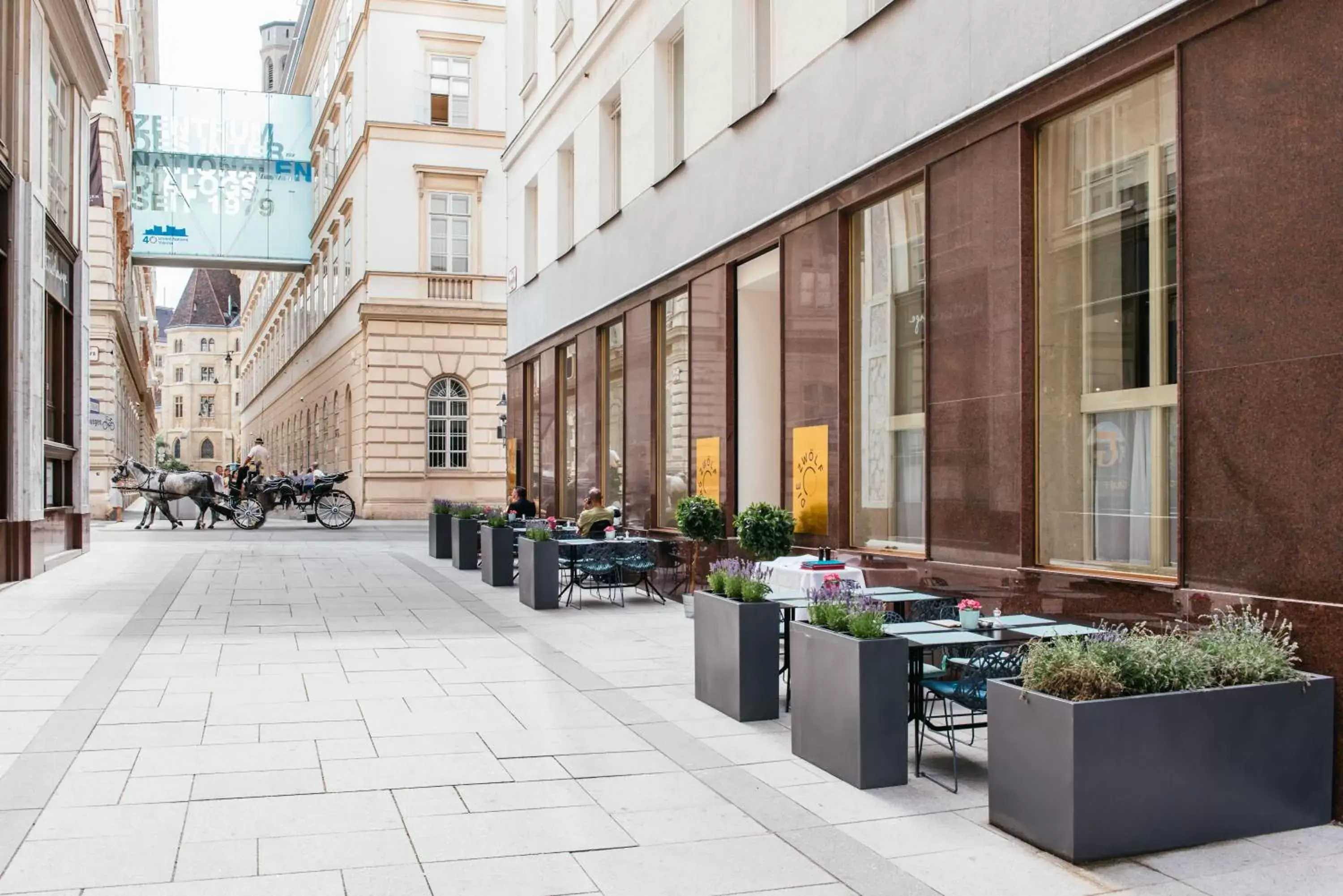 Balcony/Terrace in Radisson Blu Style Hotel, Vienna