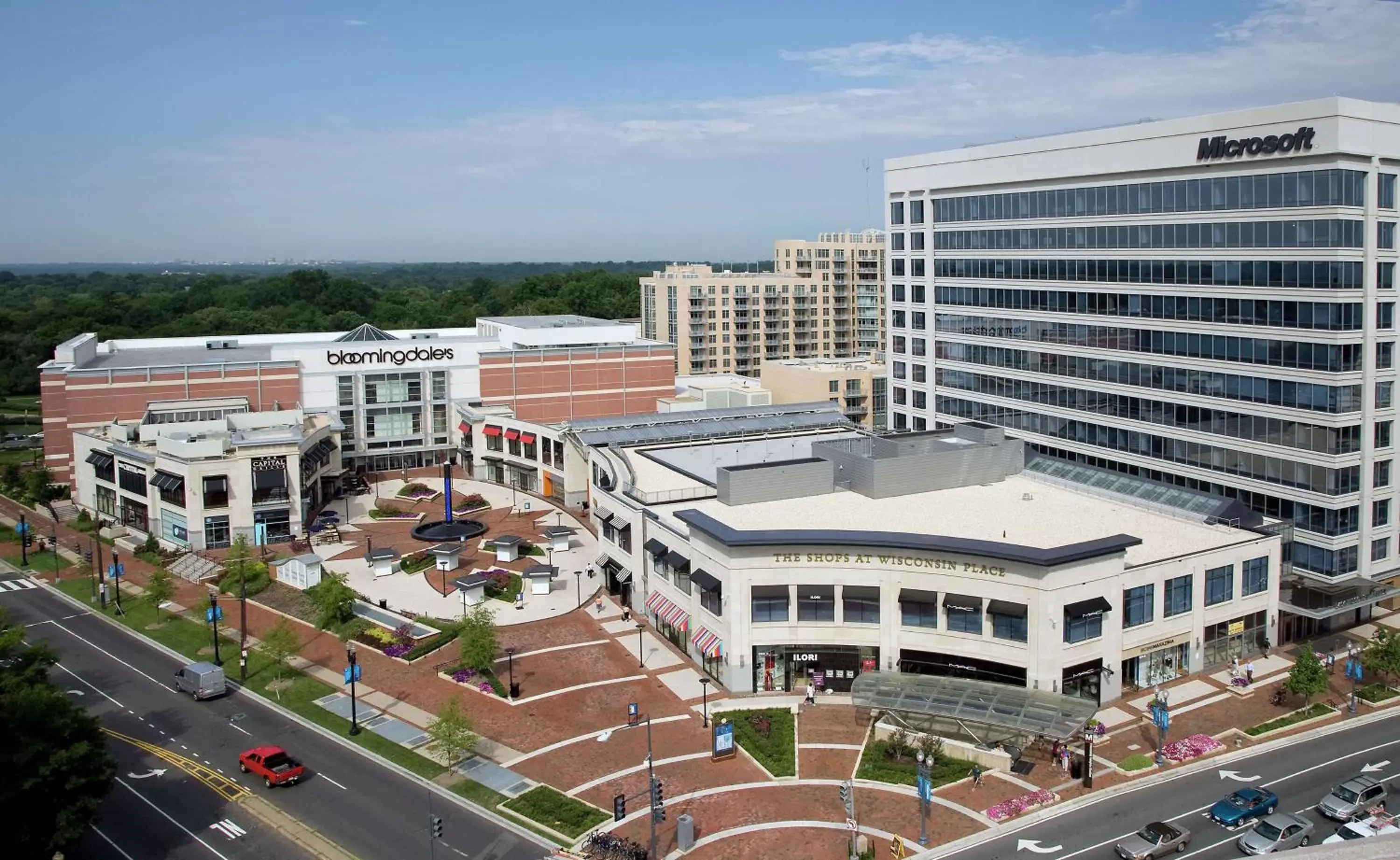 Property building, Bird's-eye View in Embassy Suites by Hilton Washington DC Chevy Chase Pavilion