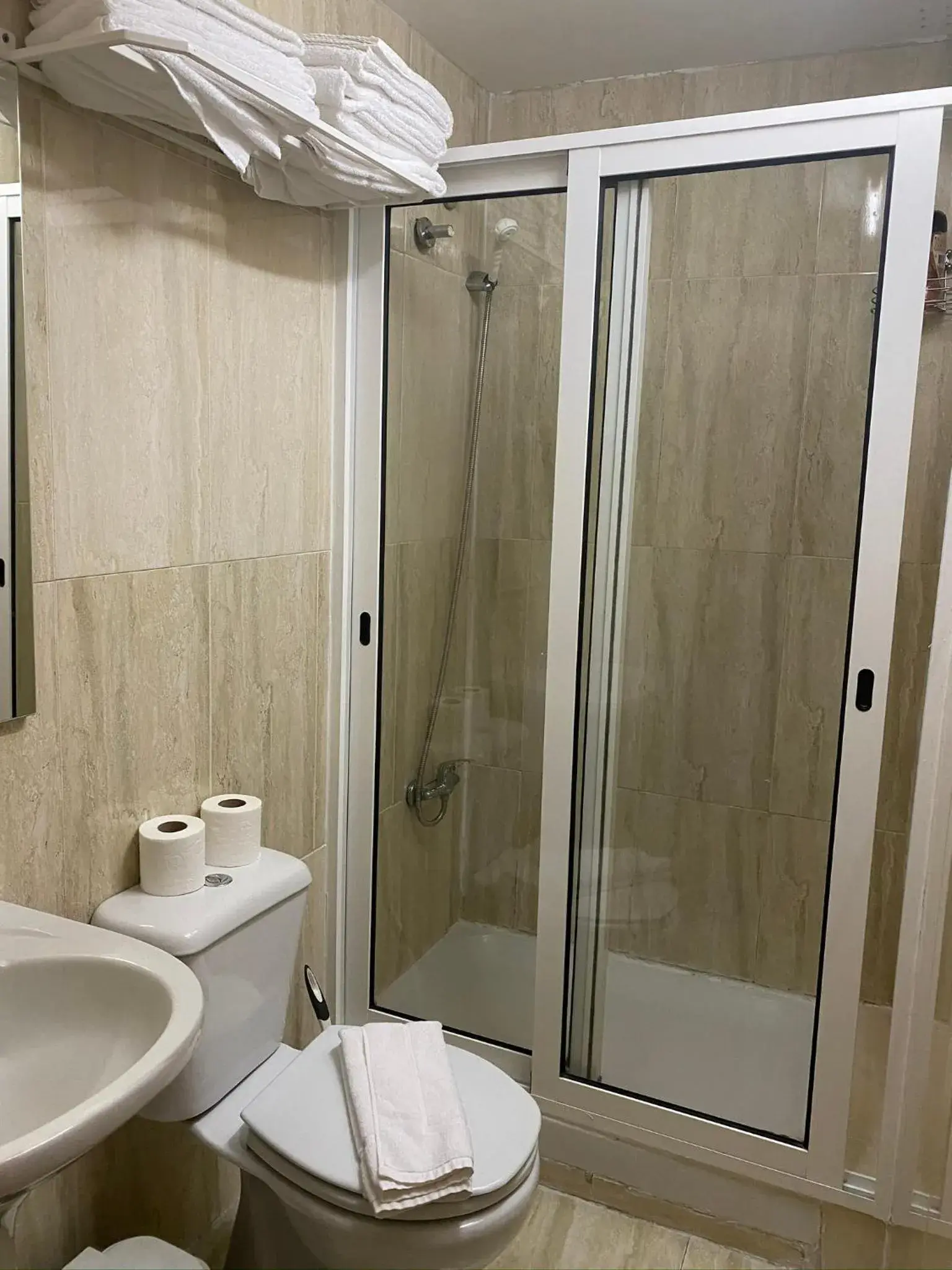 Shower, Bathroom in Braganca Oporto