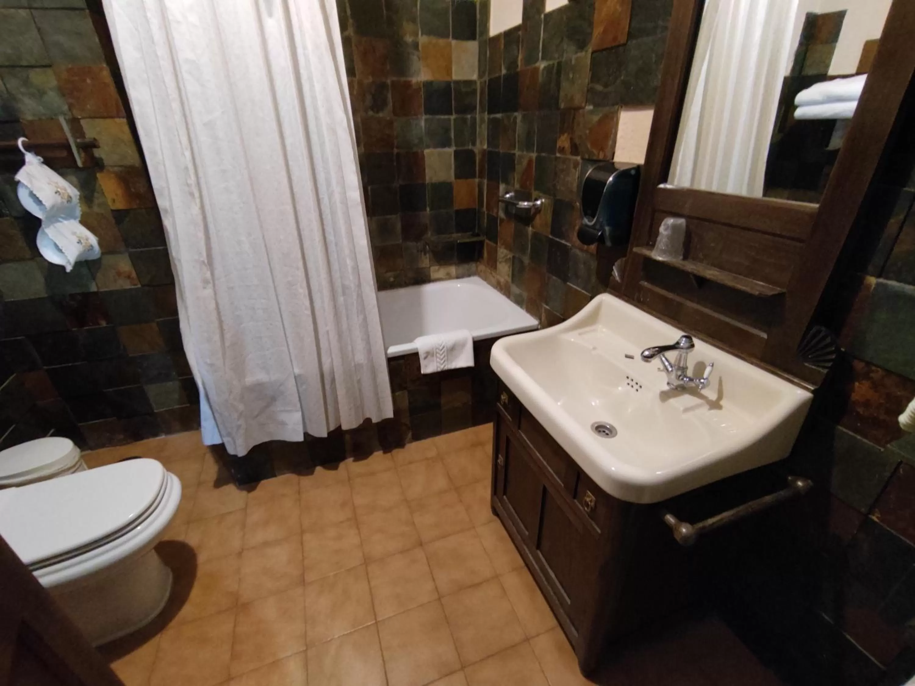 Bathroom in Hotel Casa de Díaz