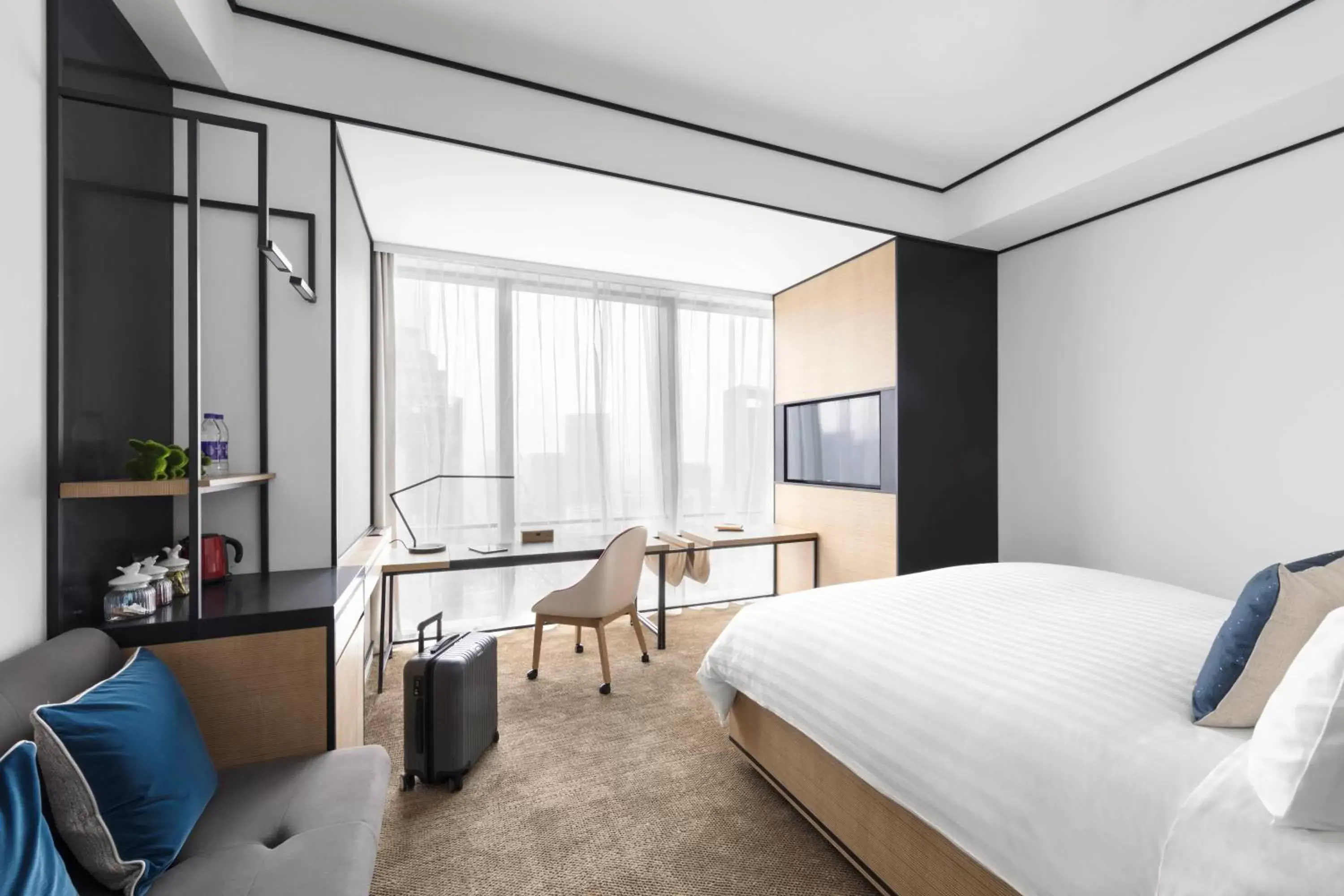 Bed in JEN Beijing by Shangri-La