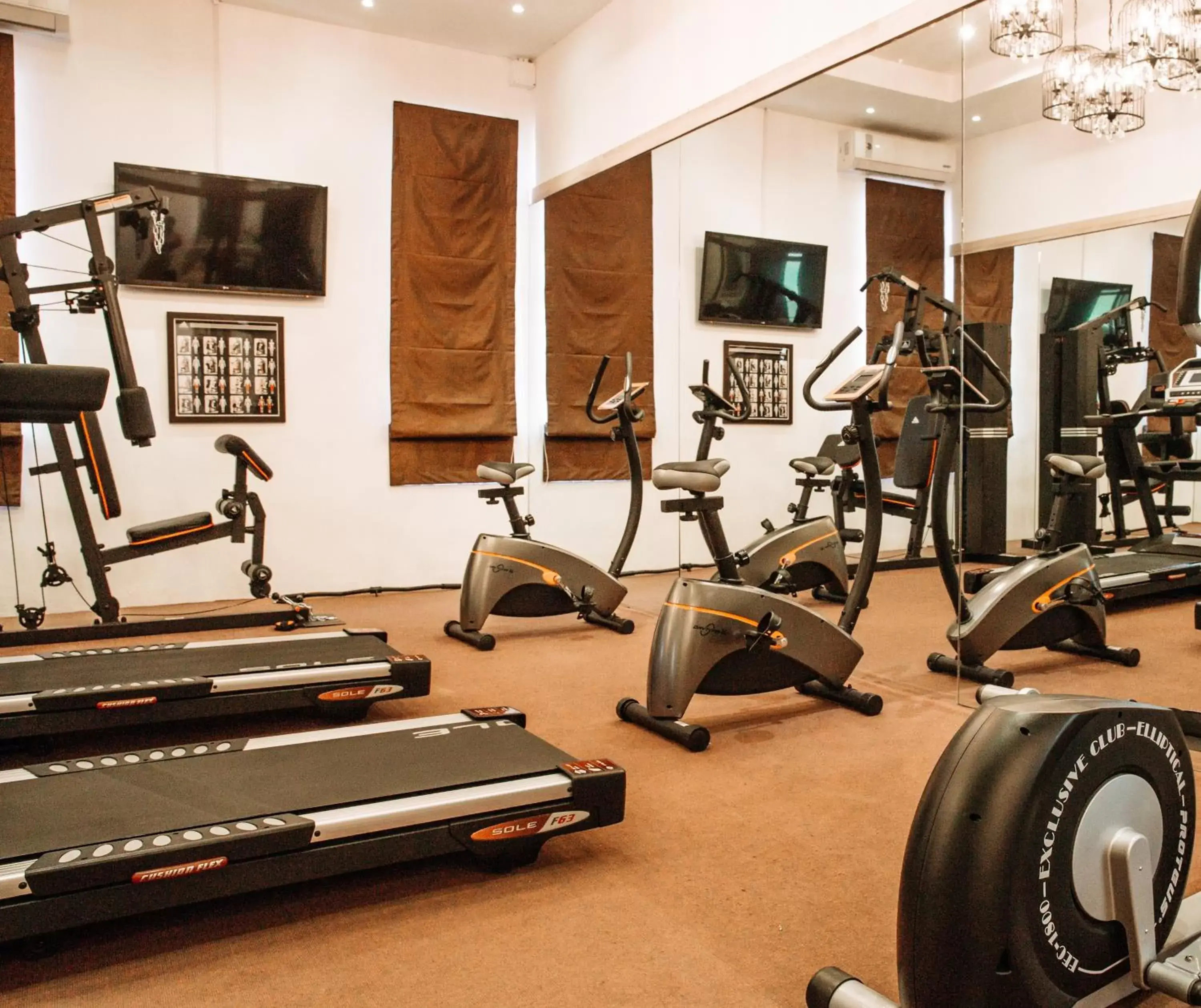 Fitness centre/facilities, Fitness Center/Facilities in Dhevan Dara Beach Villa Kuiburi