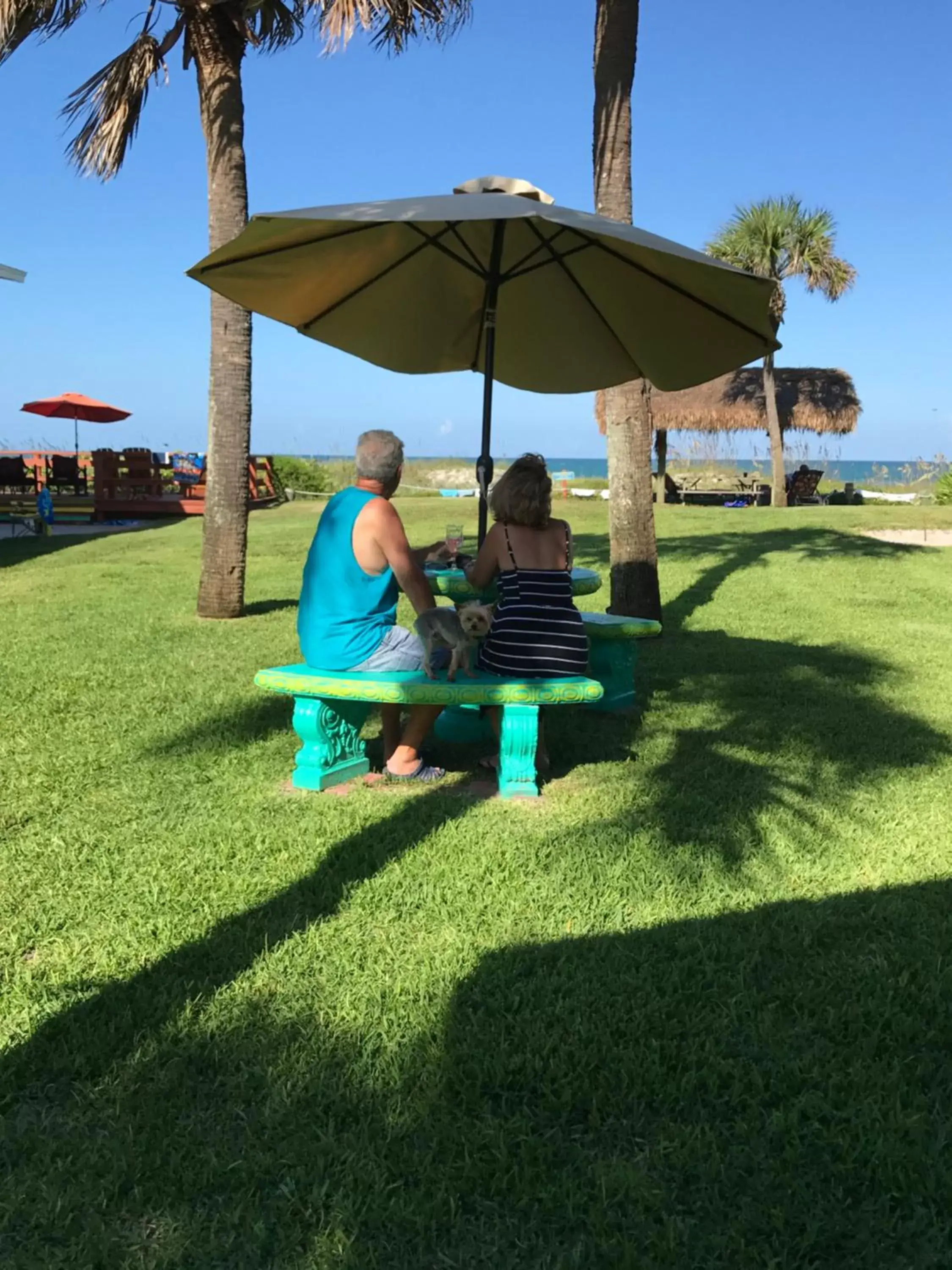 BBQ facilities in South Beach Inn - Cocoa Beach