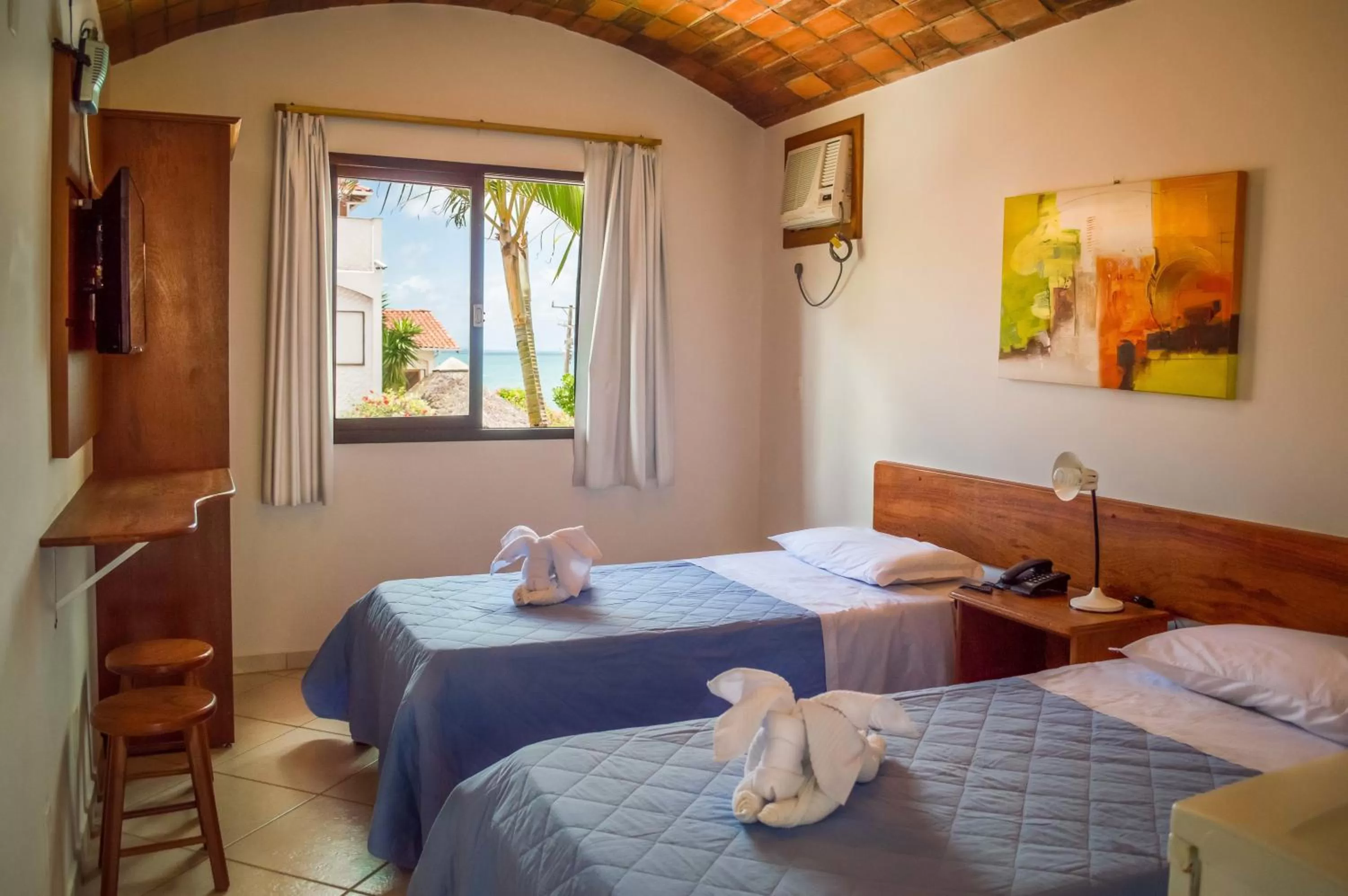 Bedroom, Bed in Village Paraíso