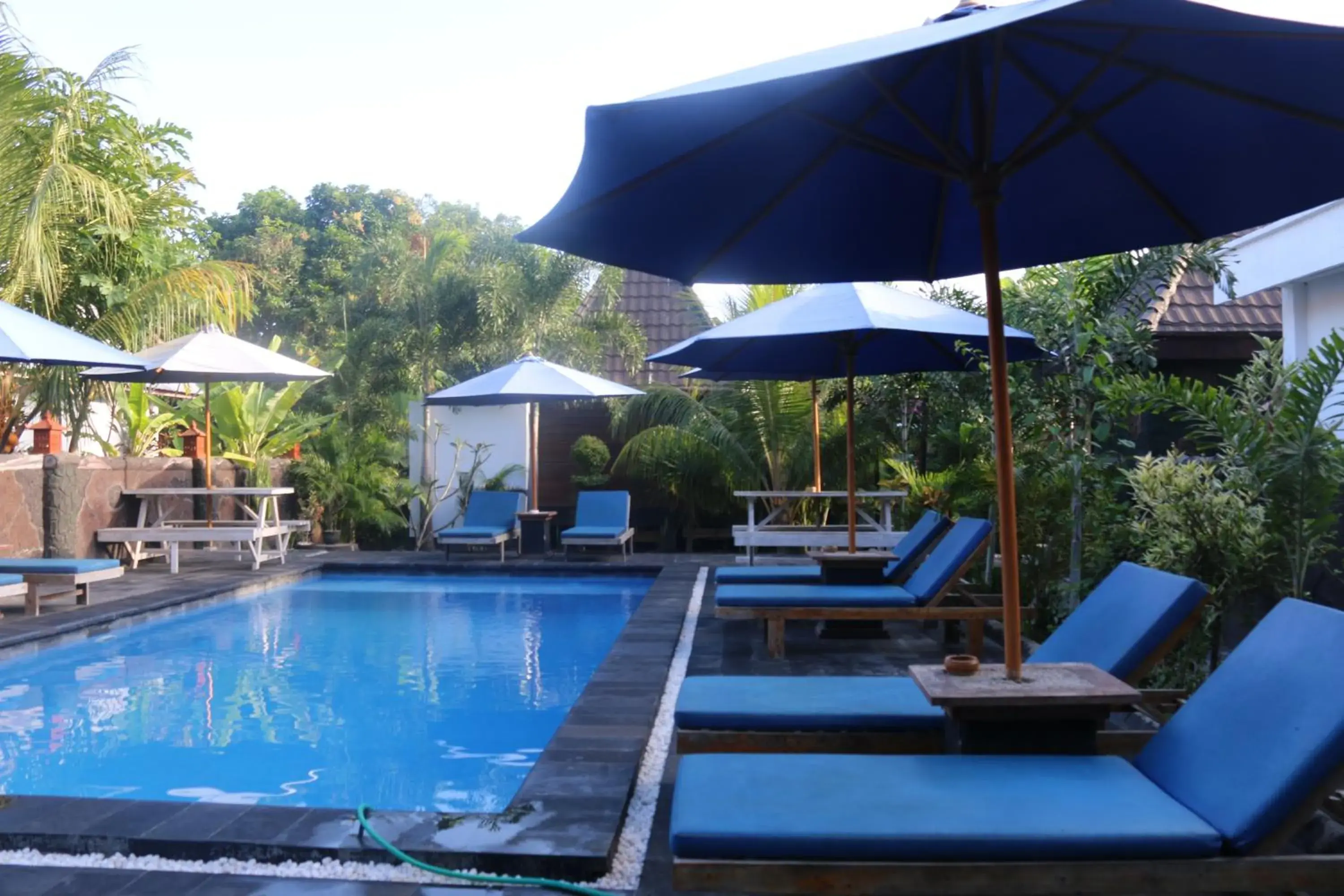 Pool view, Swimming Pool in Colour Cottages