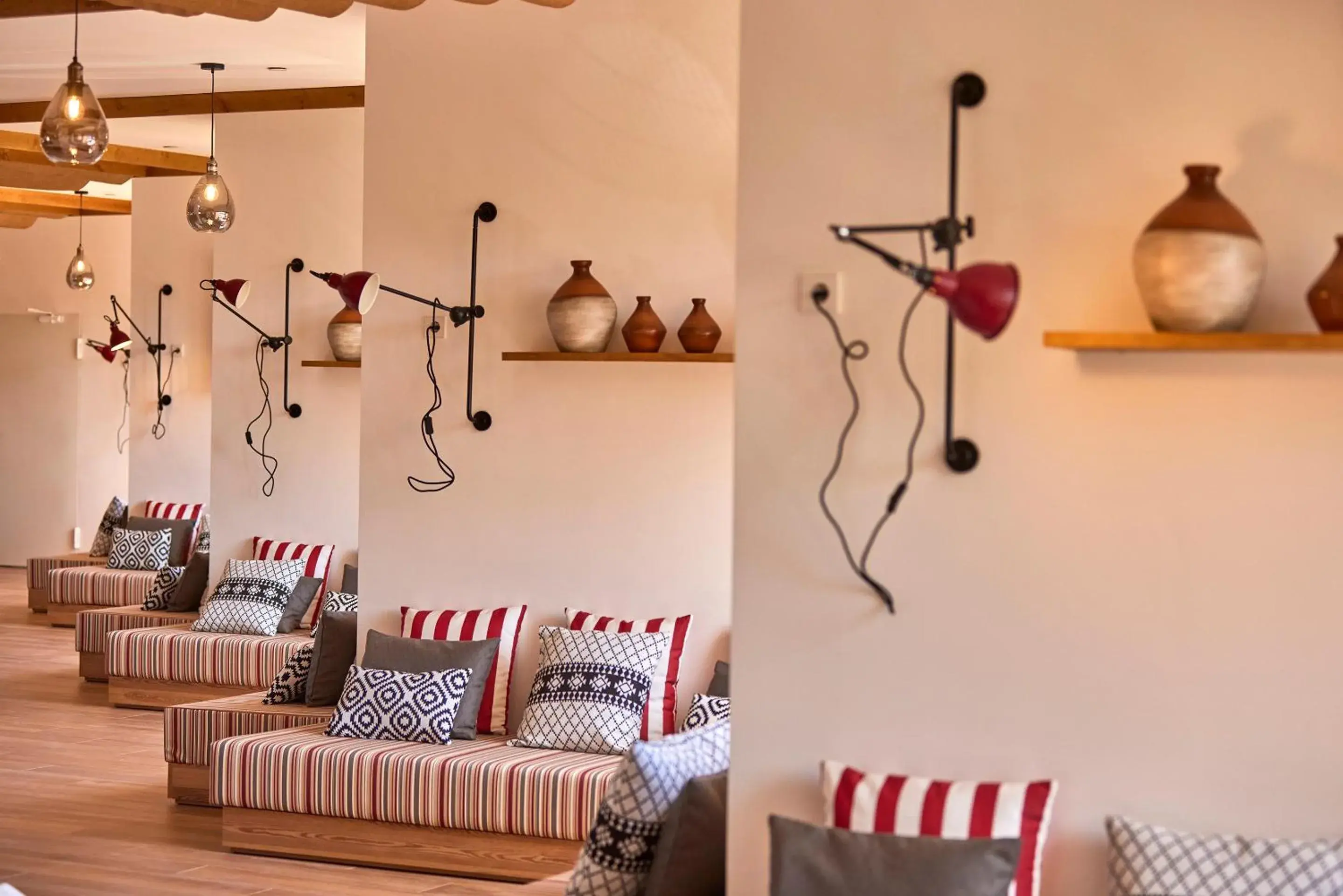 Living room in tent Palmanova Living room in tent Palmanova