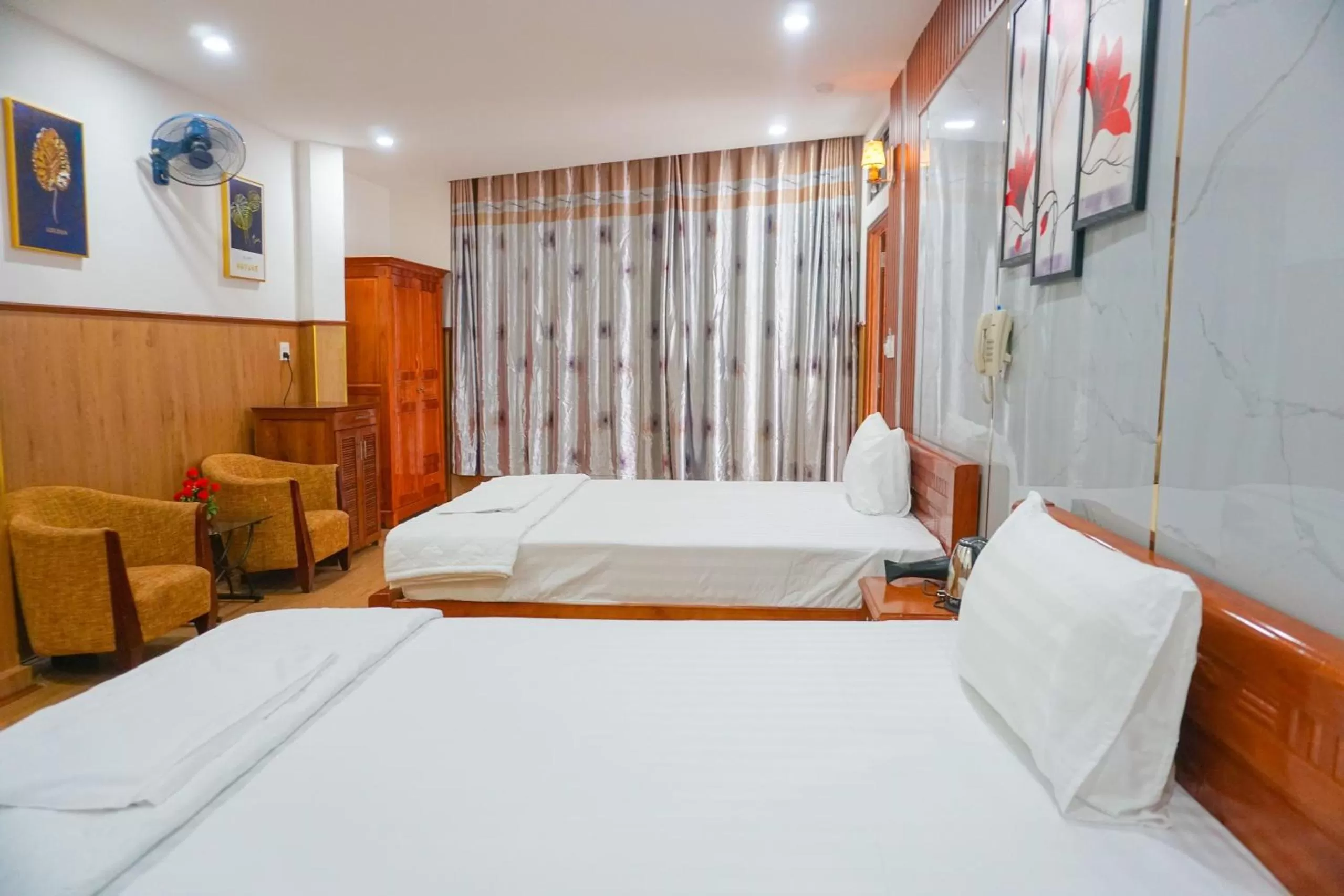 Photo of the whole room, Bed in Nhu Y Hotel