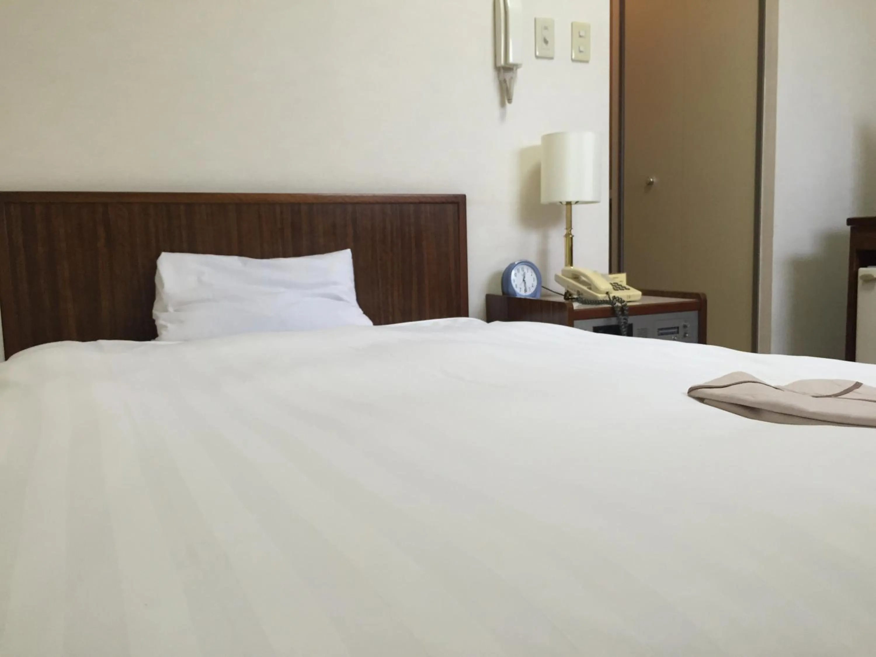 Bed in Sky Heart Hotel Kawasaki