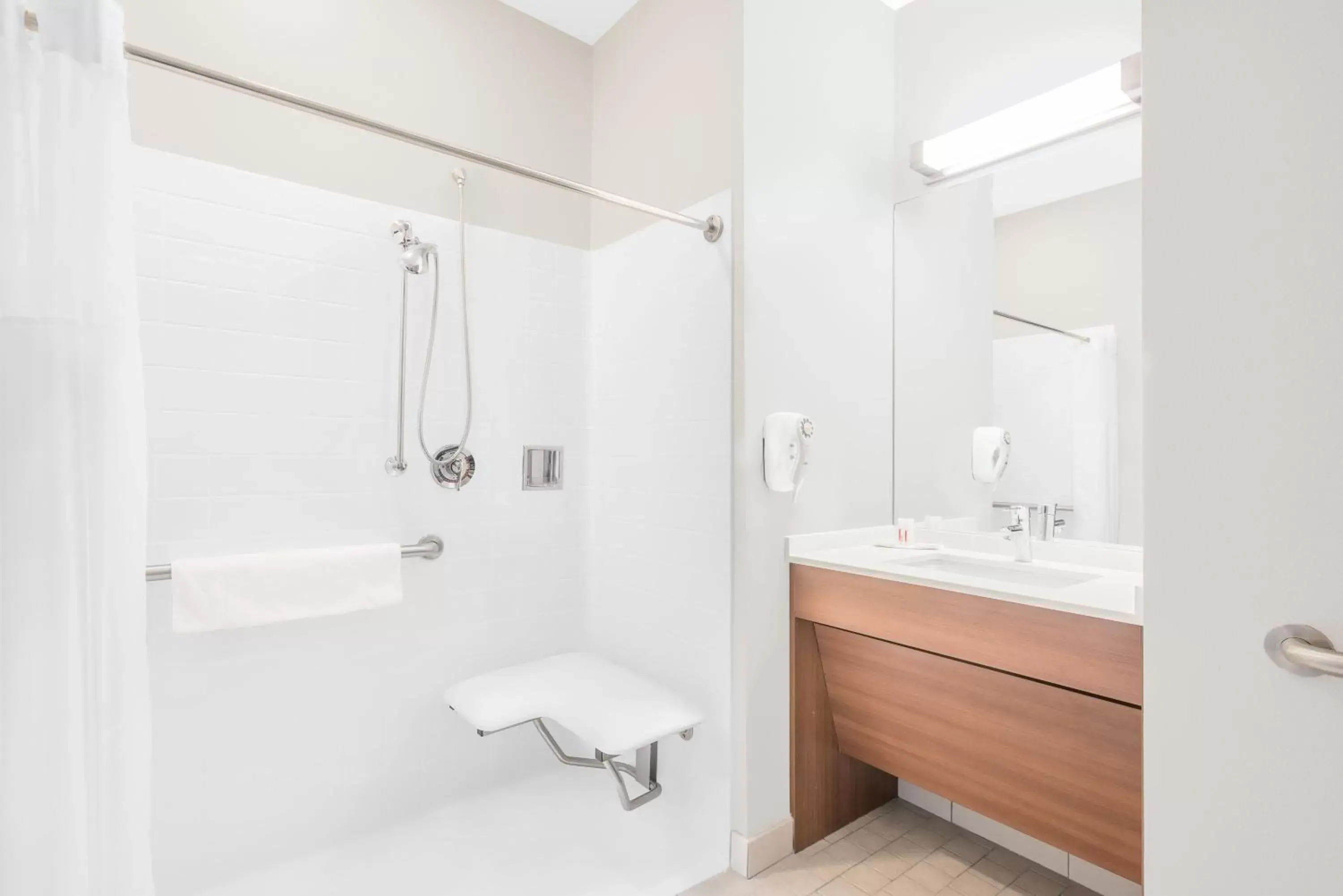 Bathroom in Microtel Inn & Suites by Wyndham Binghamton