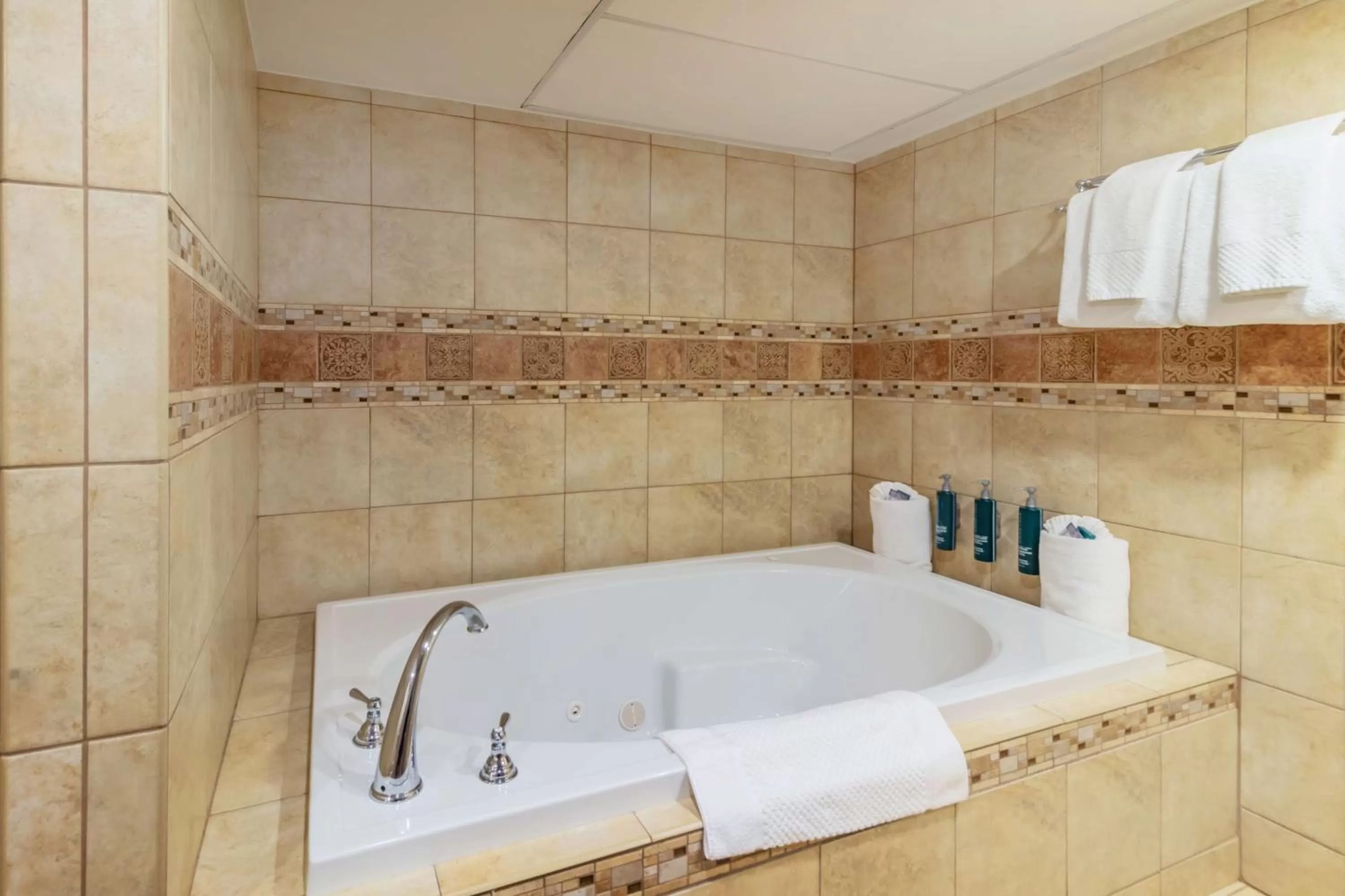 Bathroom in DoubleTree by Hilton Lawrence