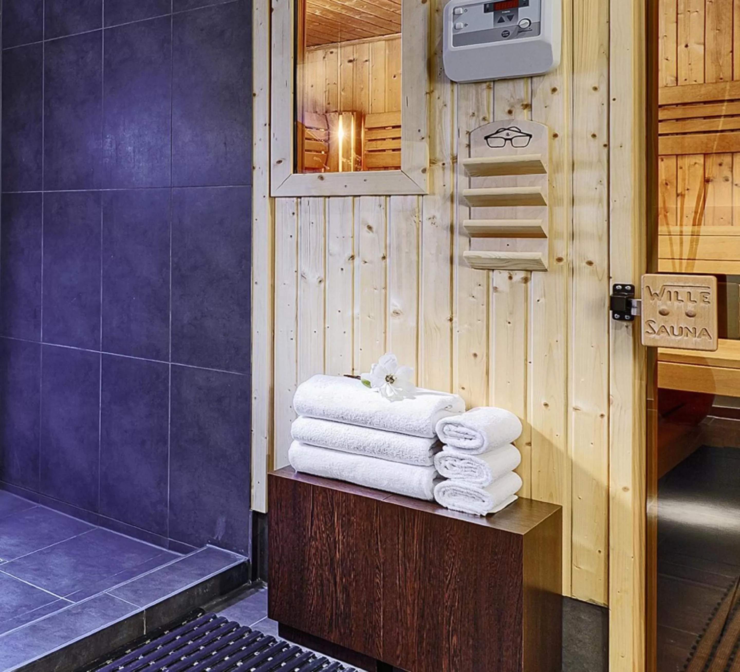 Sauna in Art Hotel Superior