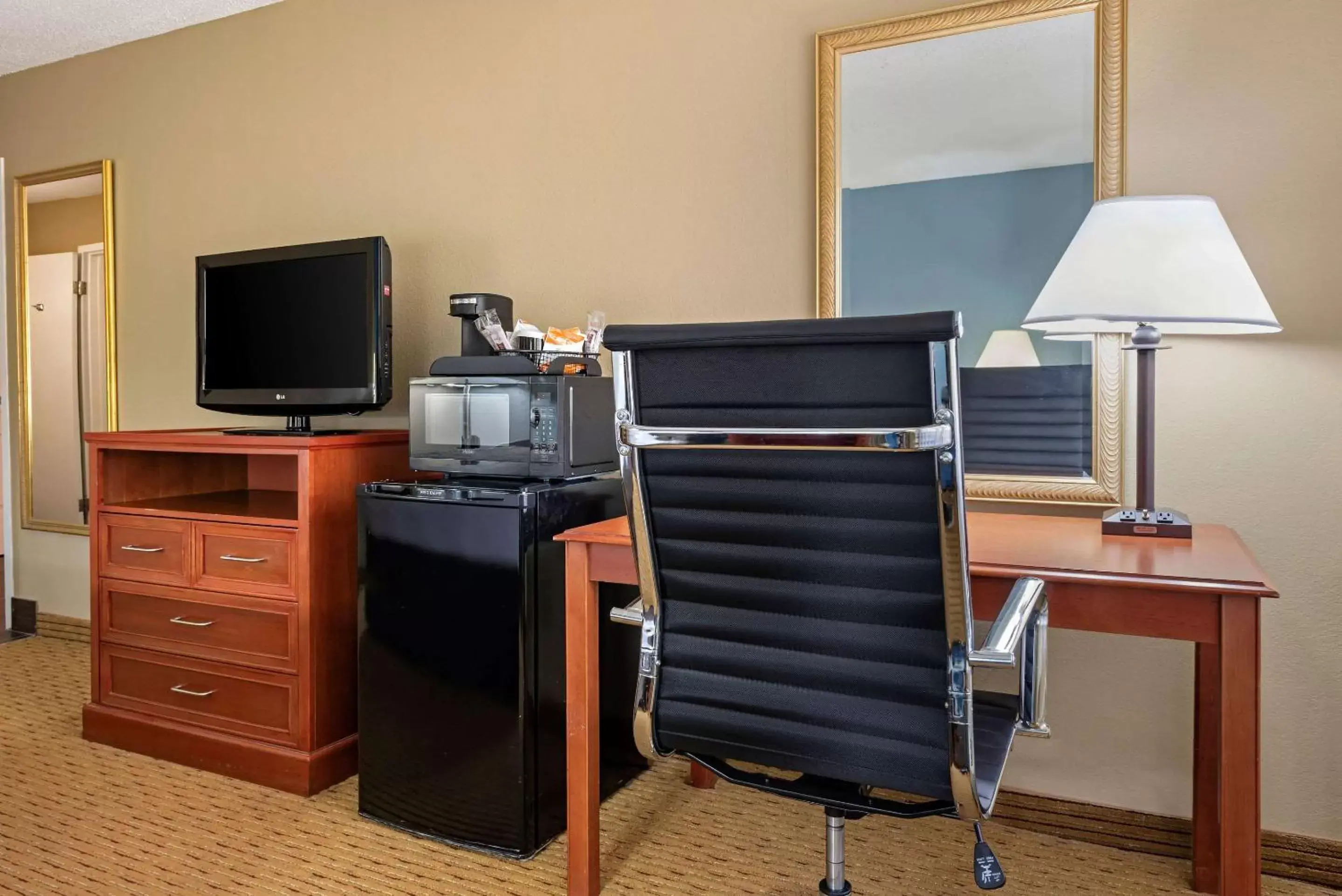 Photo of the whole room, TV/Entertainment Center in Clarion Hotel Lexington