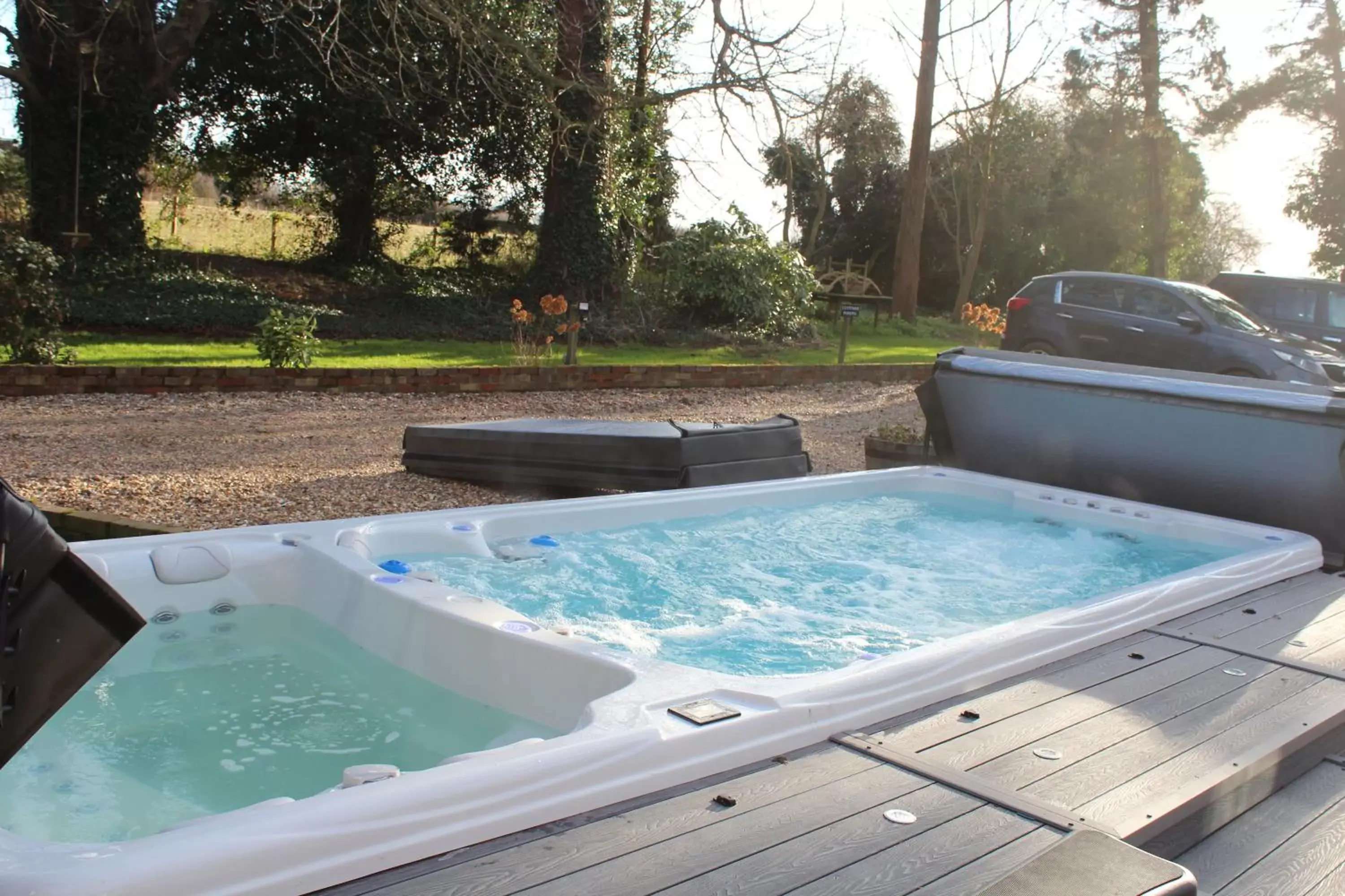 Swimming Pool in Molland Manor House Bed & Breakfast