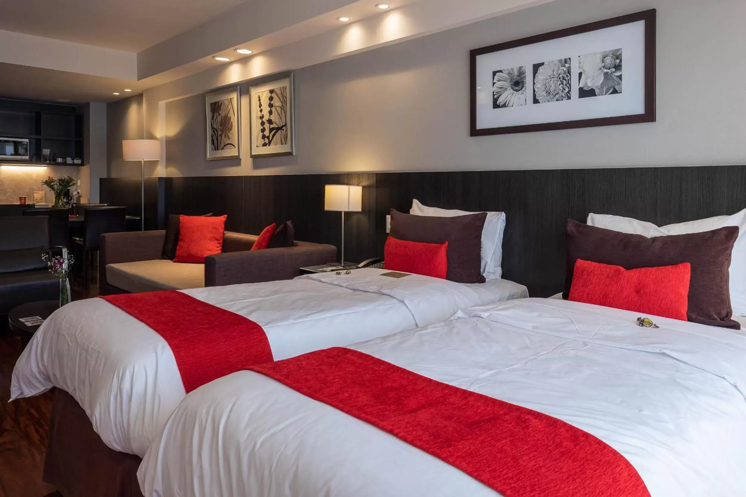 Bed in Urban Suites Recoleta Boutique Hotel