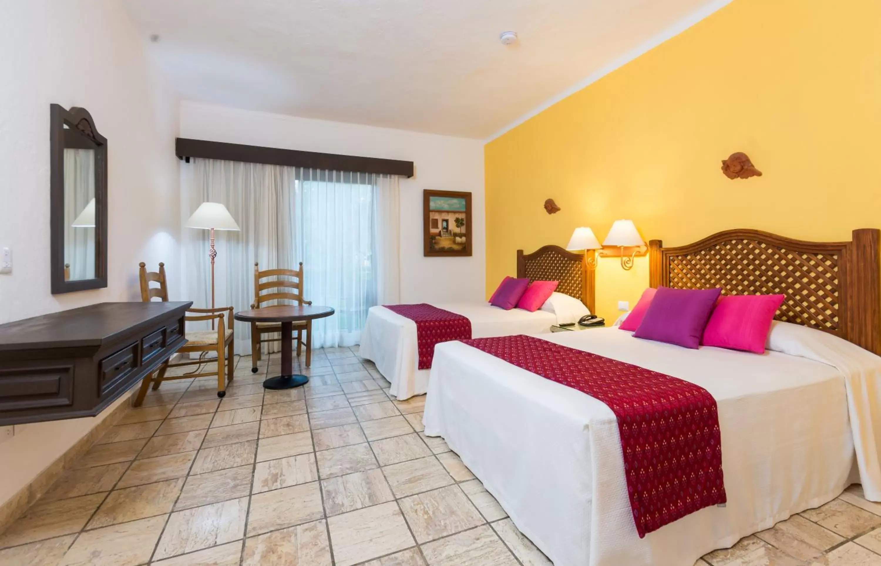 Bed in Hacienda Buenaventura Hotel & Mexican Charm - All Inclusive