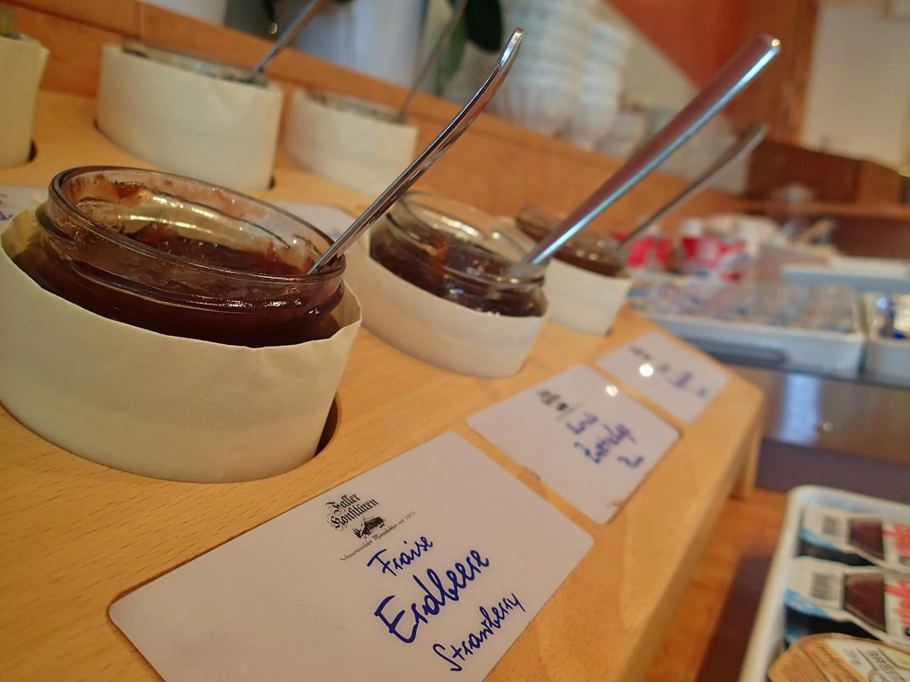 Food close-up in Hotel Mingarden