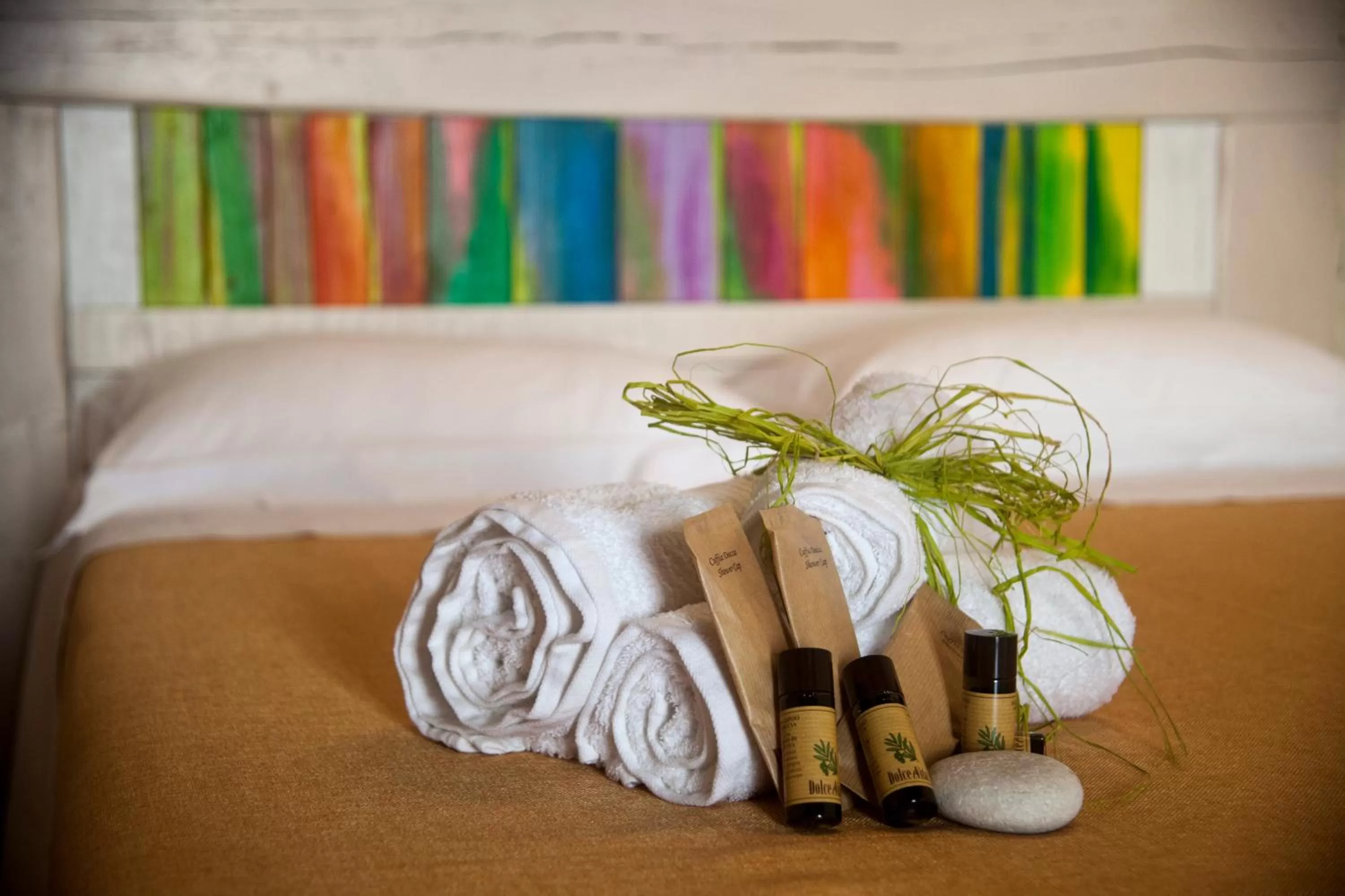 Decorative detail, Bed in 3 Archi B&B