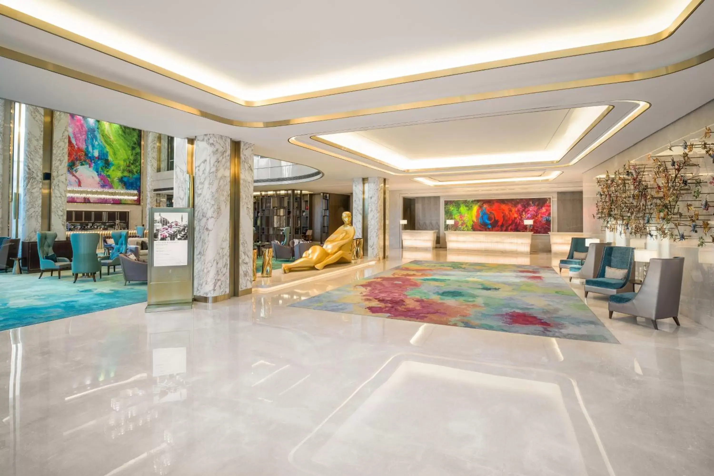 Lobby or reception in InterContinental Hotels Jakarta Pondok Indah by IHG Lobby or reception in InterContinental Hotels Jakarta Pondok Indah by IHG