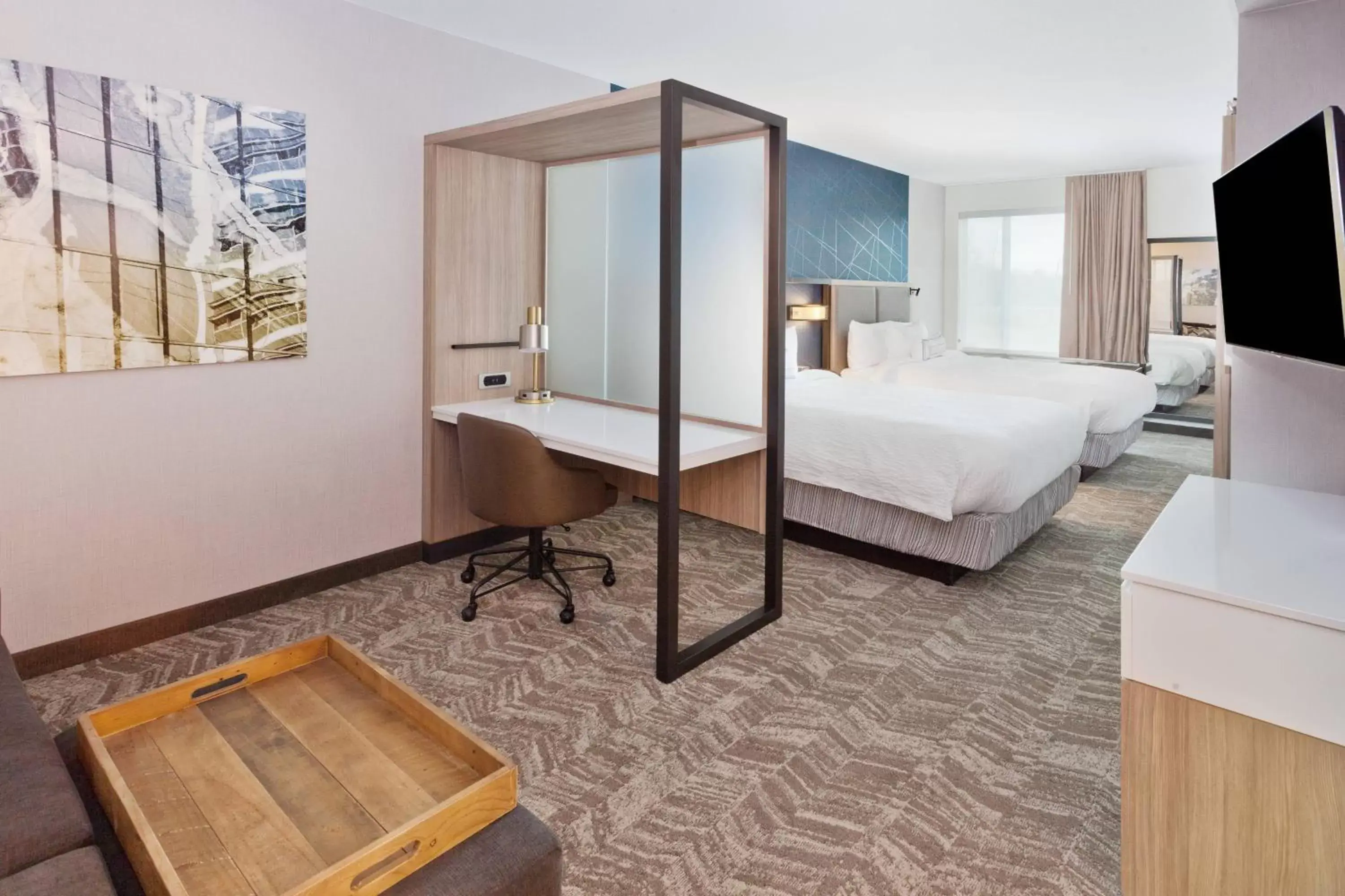 Photo of the whole room, Bed in SpringHill Suites by Marriott Montgomery Prattville/Millbrook