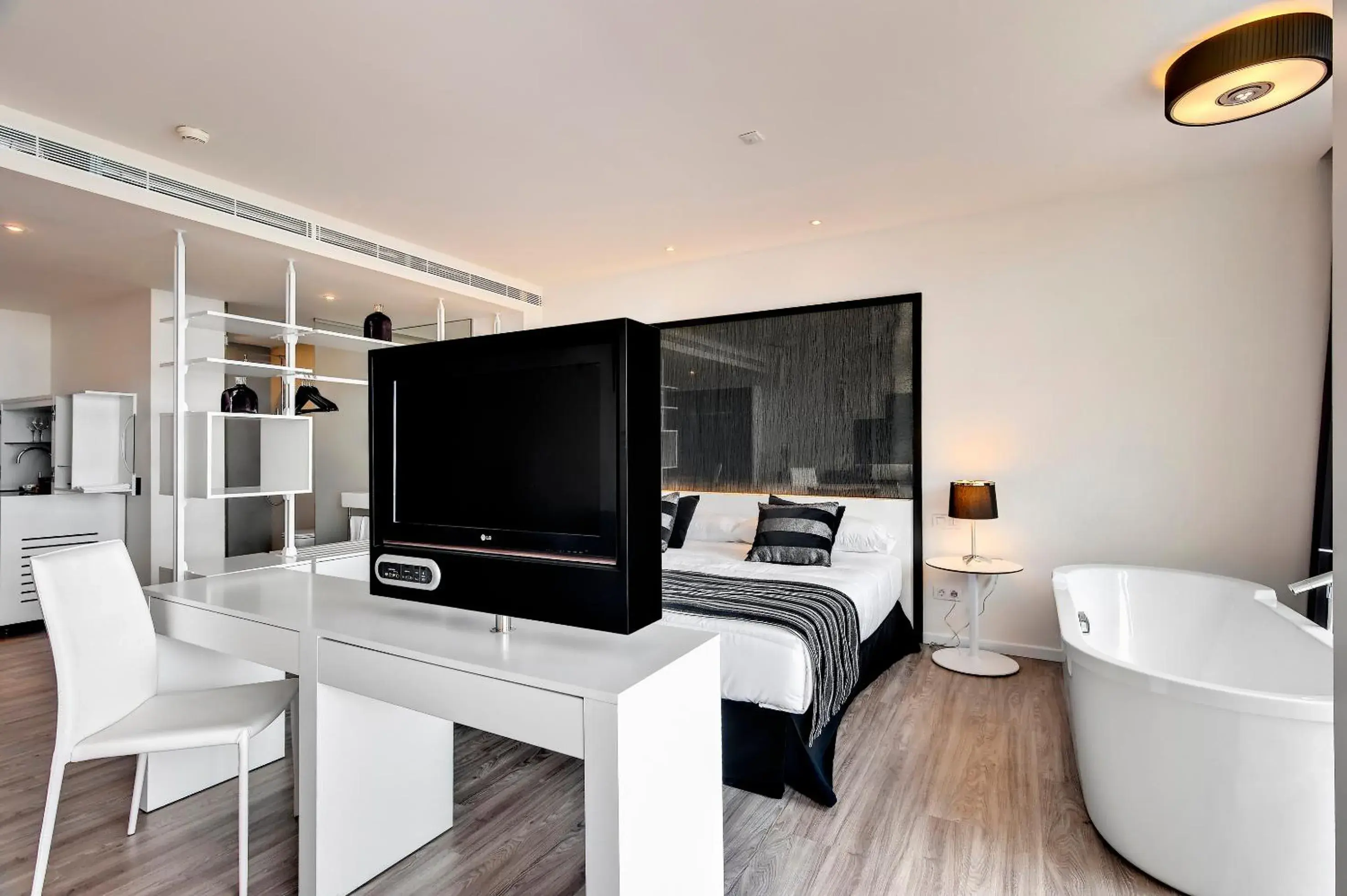 Bedroom, TV/Entertainment Center in Melia South Beach