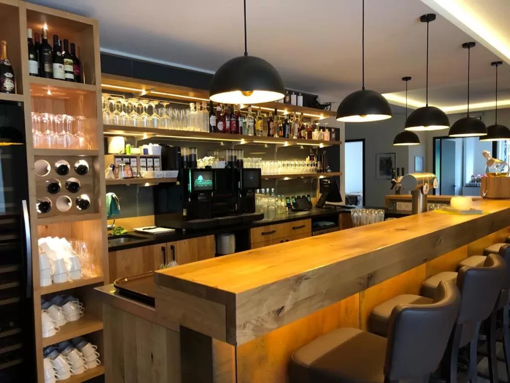 Lounge or bar in Landhaus Bruckmann