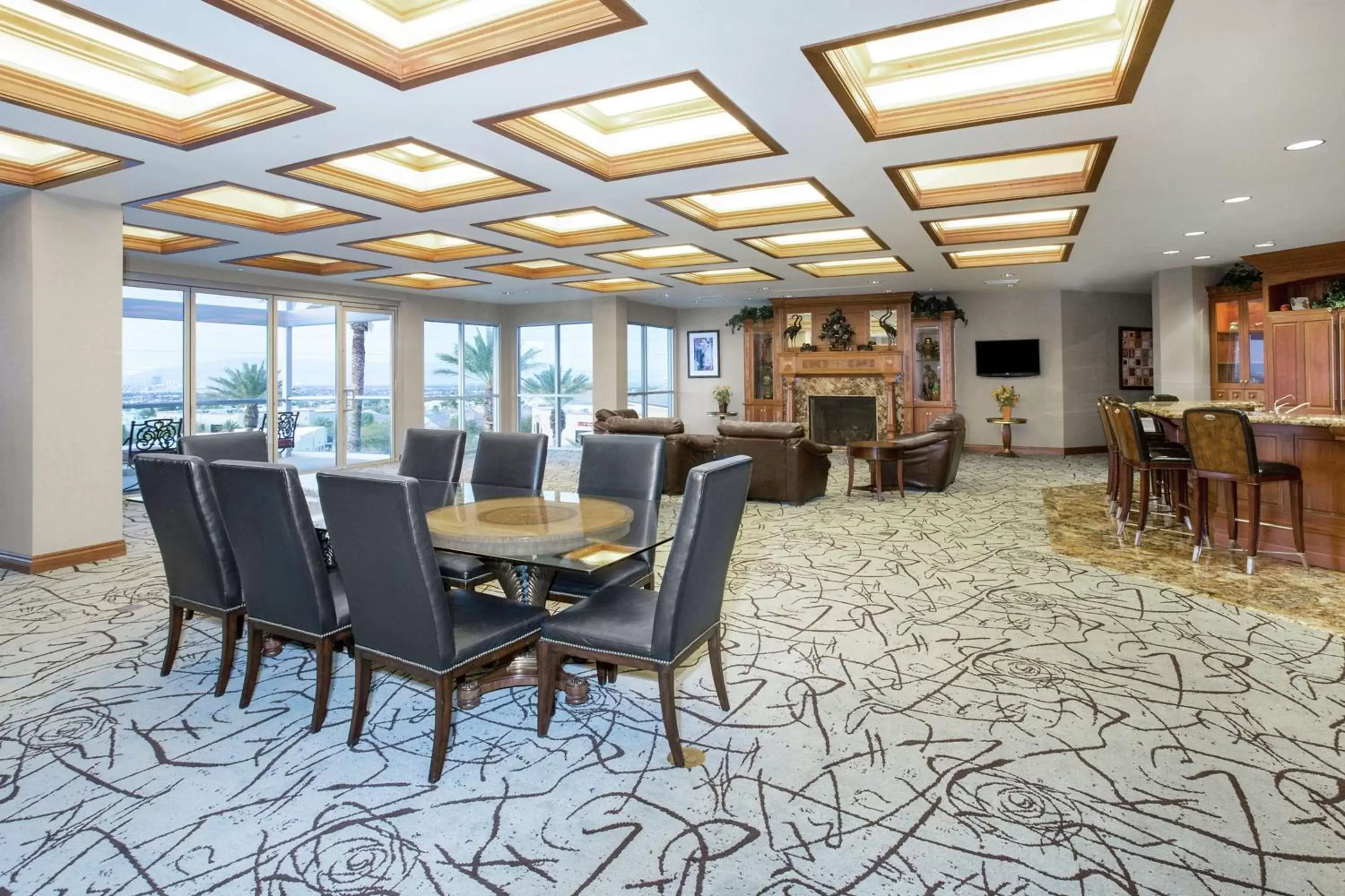 Living room in Homewood Suites by Hilton South Las Vegas Living room in Homewood Suites by Hilton South Las Vegas