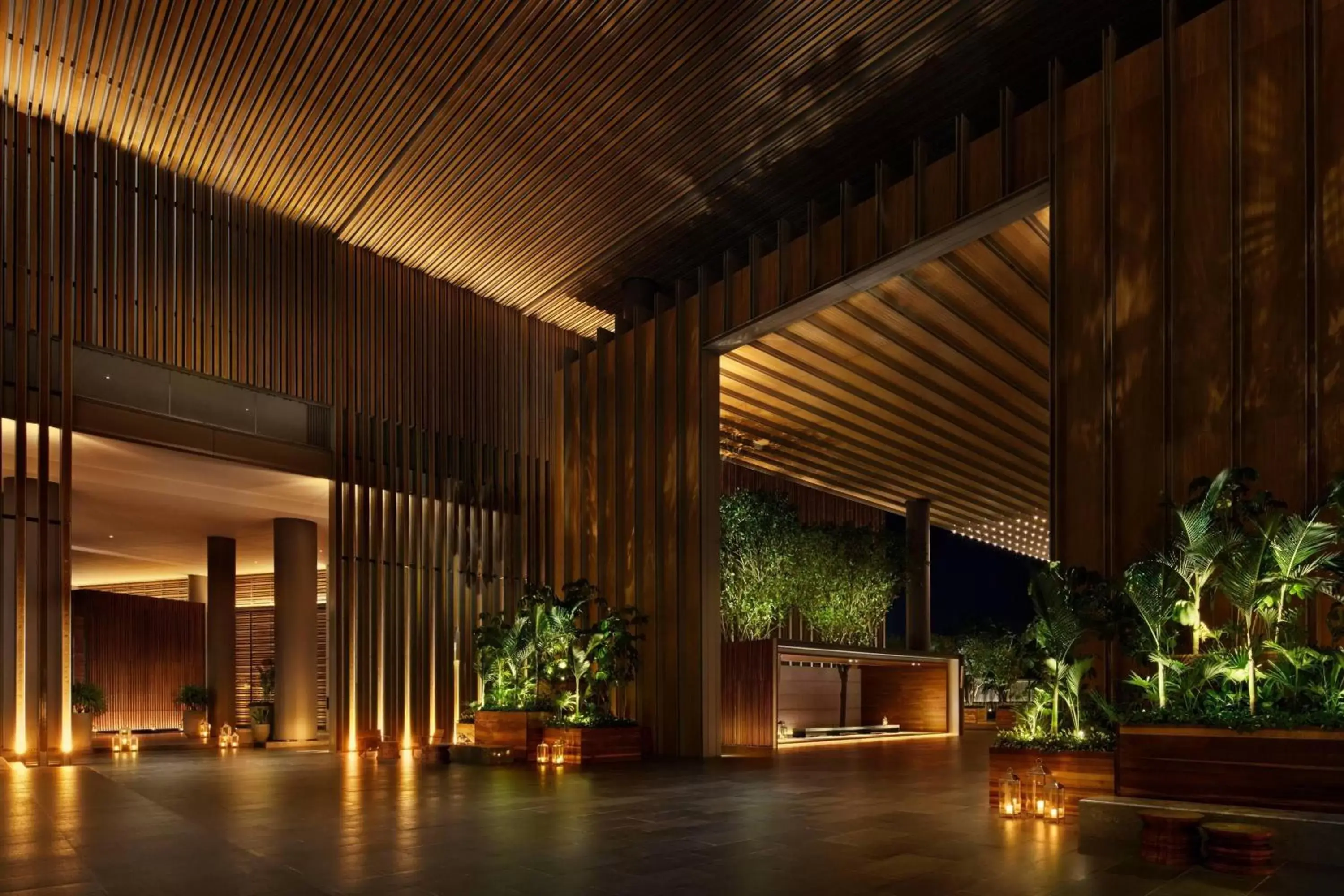 Lobby or reception in The Sanya EDITION