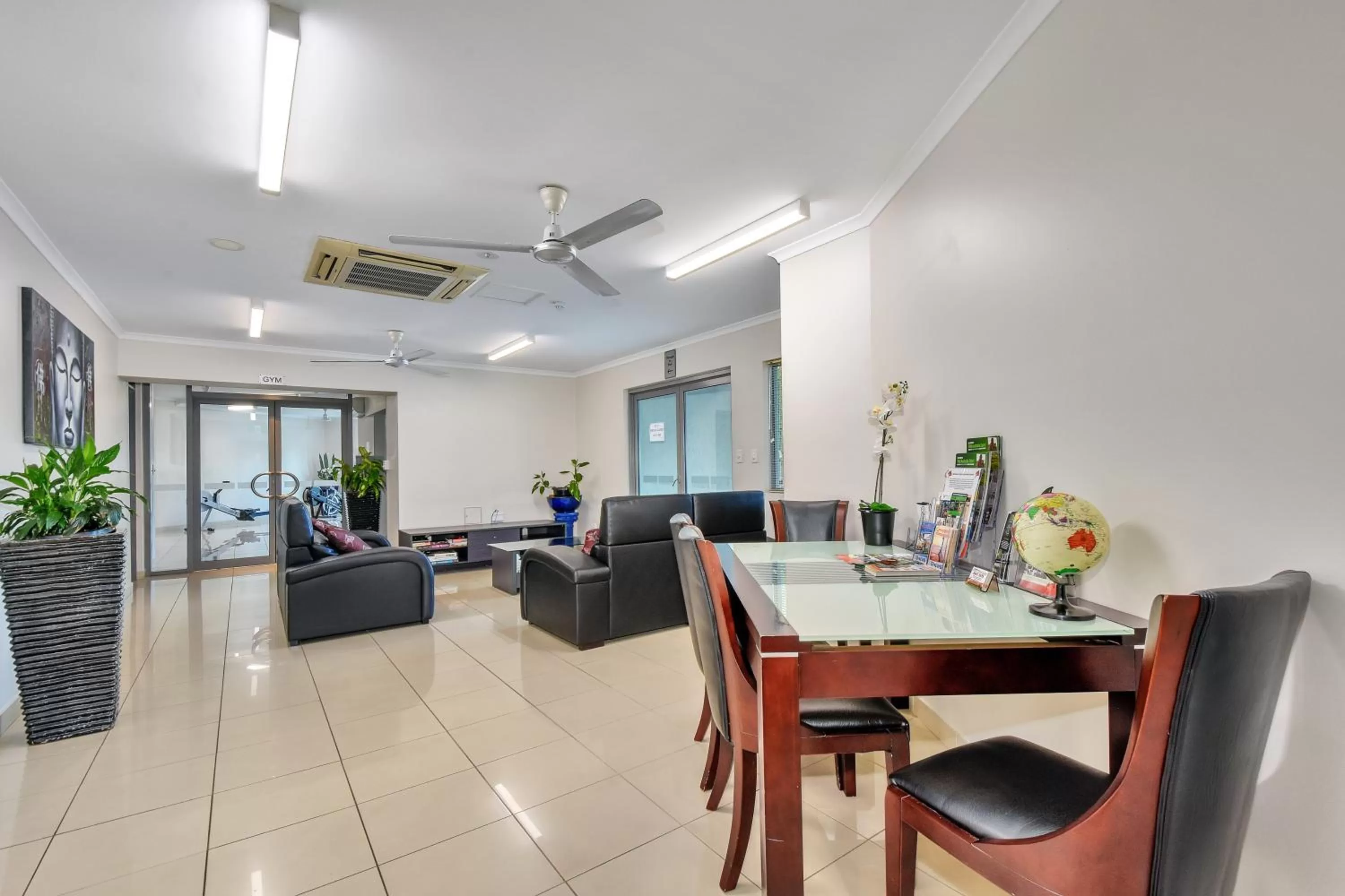Lobby or reception in Argus Apartments Darwin