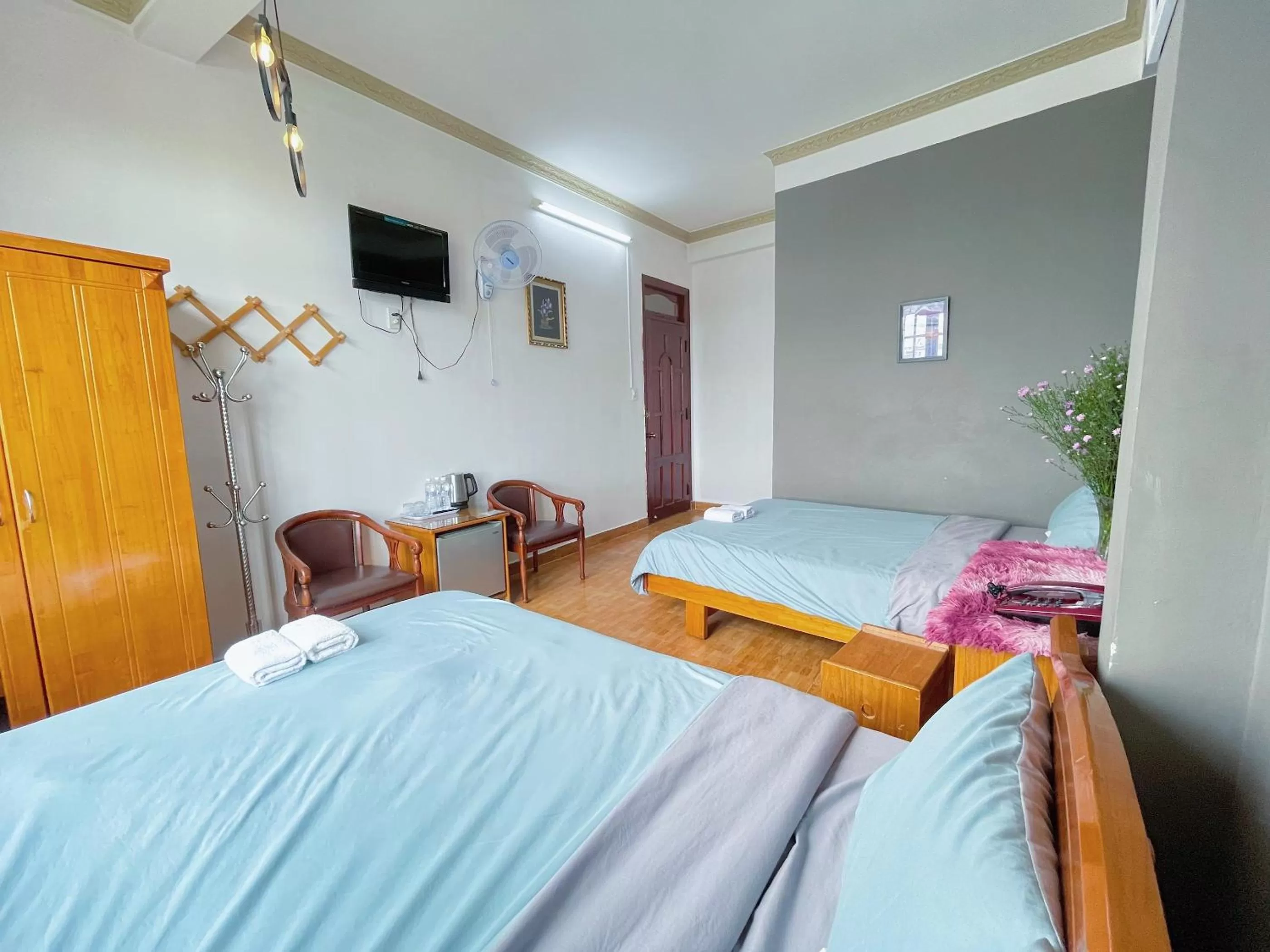 Bed in Anh Hào Hotel