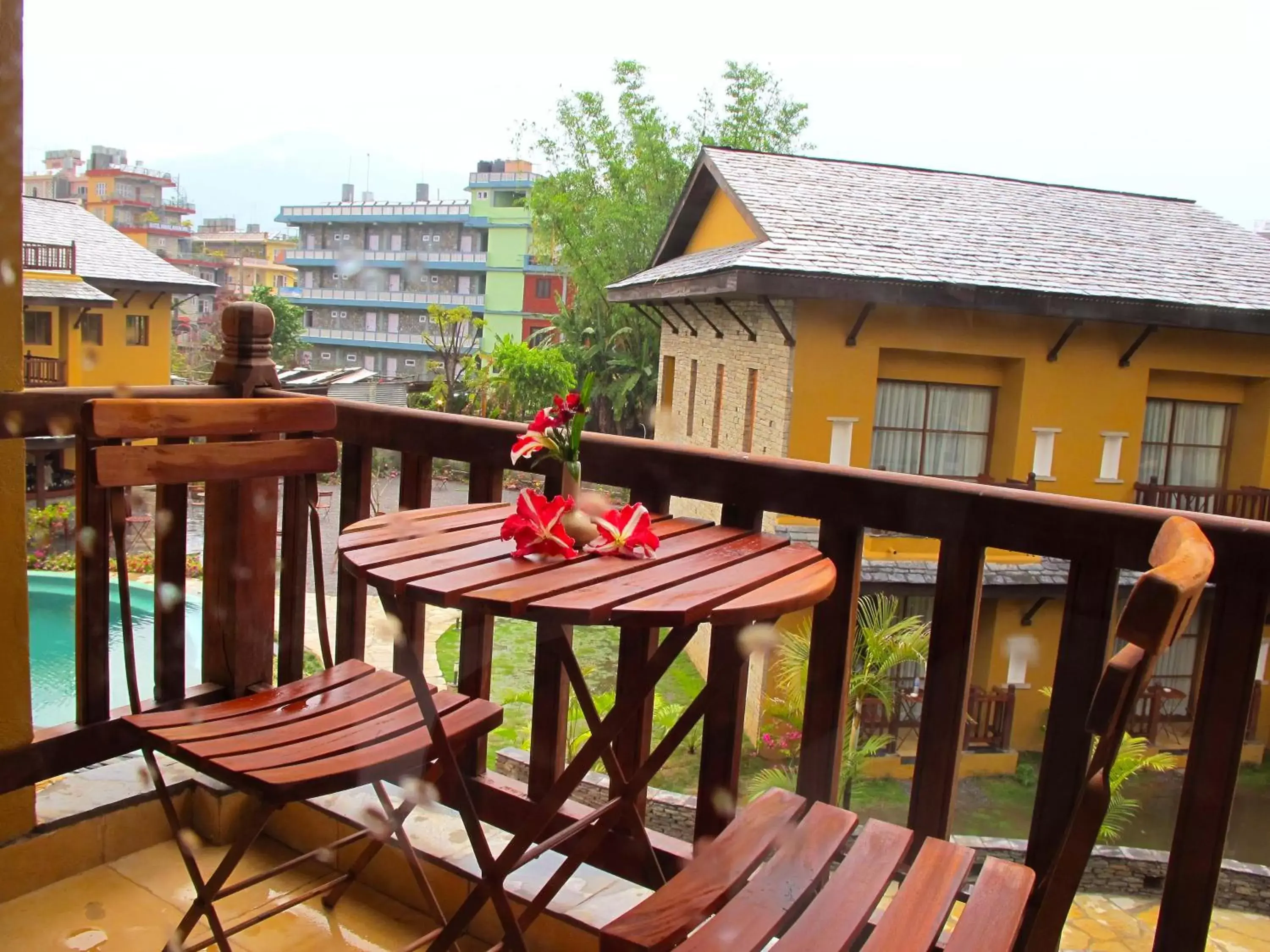 Balcony/Terrace in Temple Tree Resort & Spa