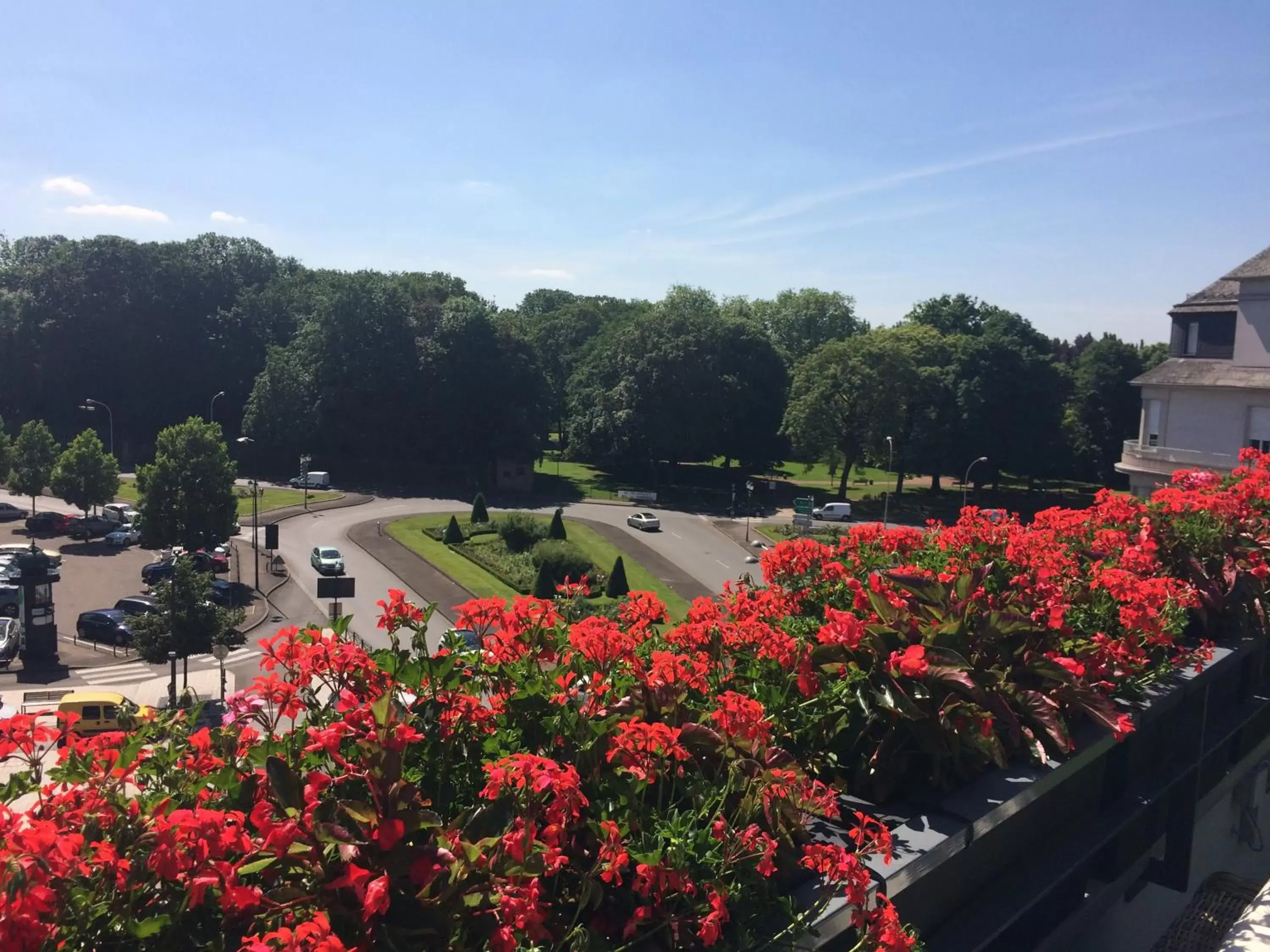 Balcony/Terrace in Best Western Plus Thionville Centre