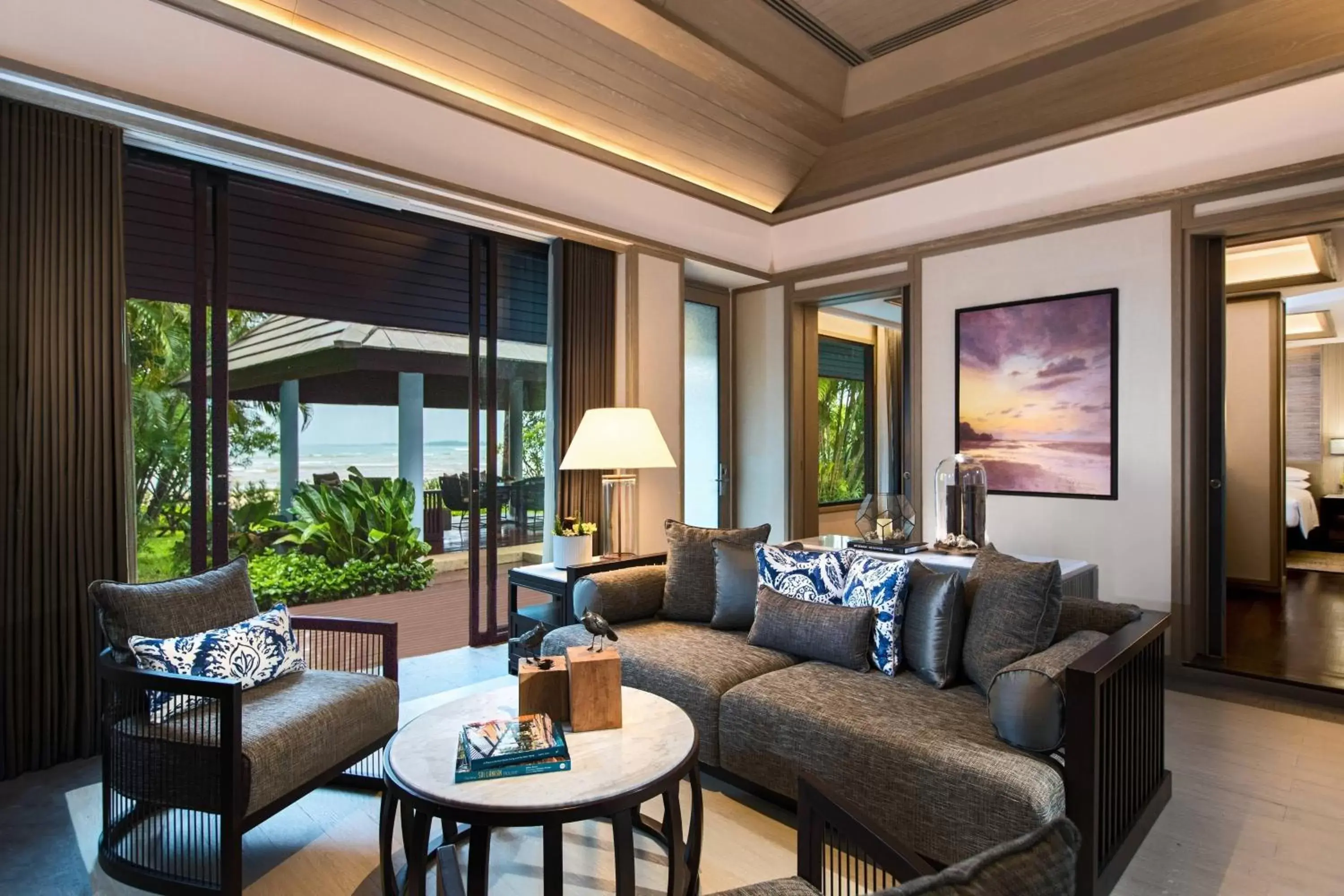 Swimming pool, Seating Area in Phuket Marriott Resort and Spa, Nai Yang Beach