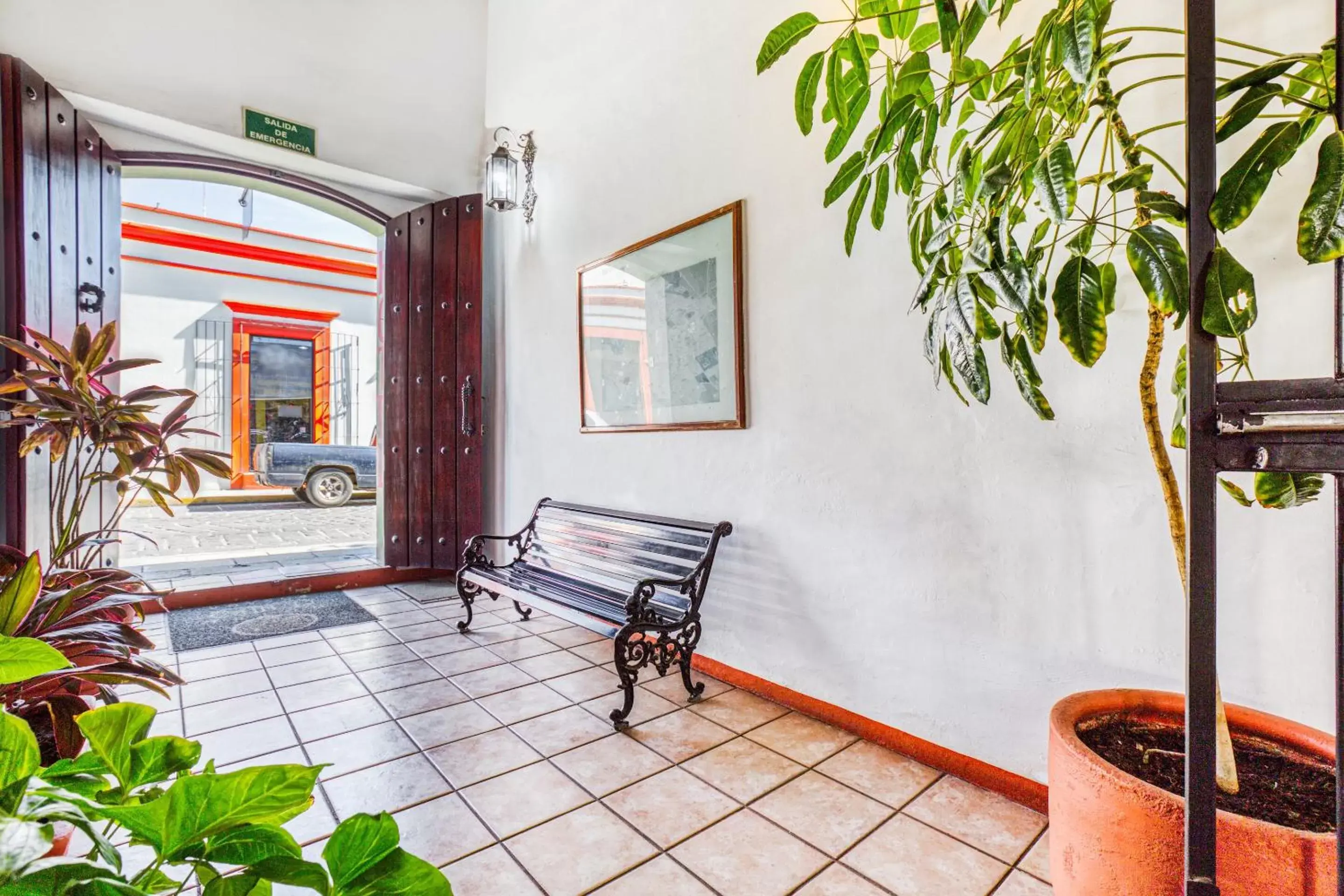 Lobby or reception in Hotel El Nito Posada