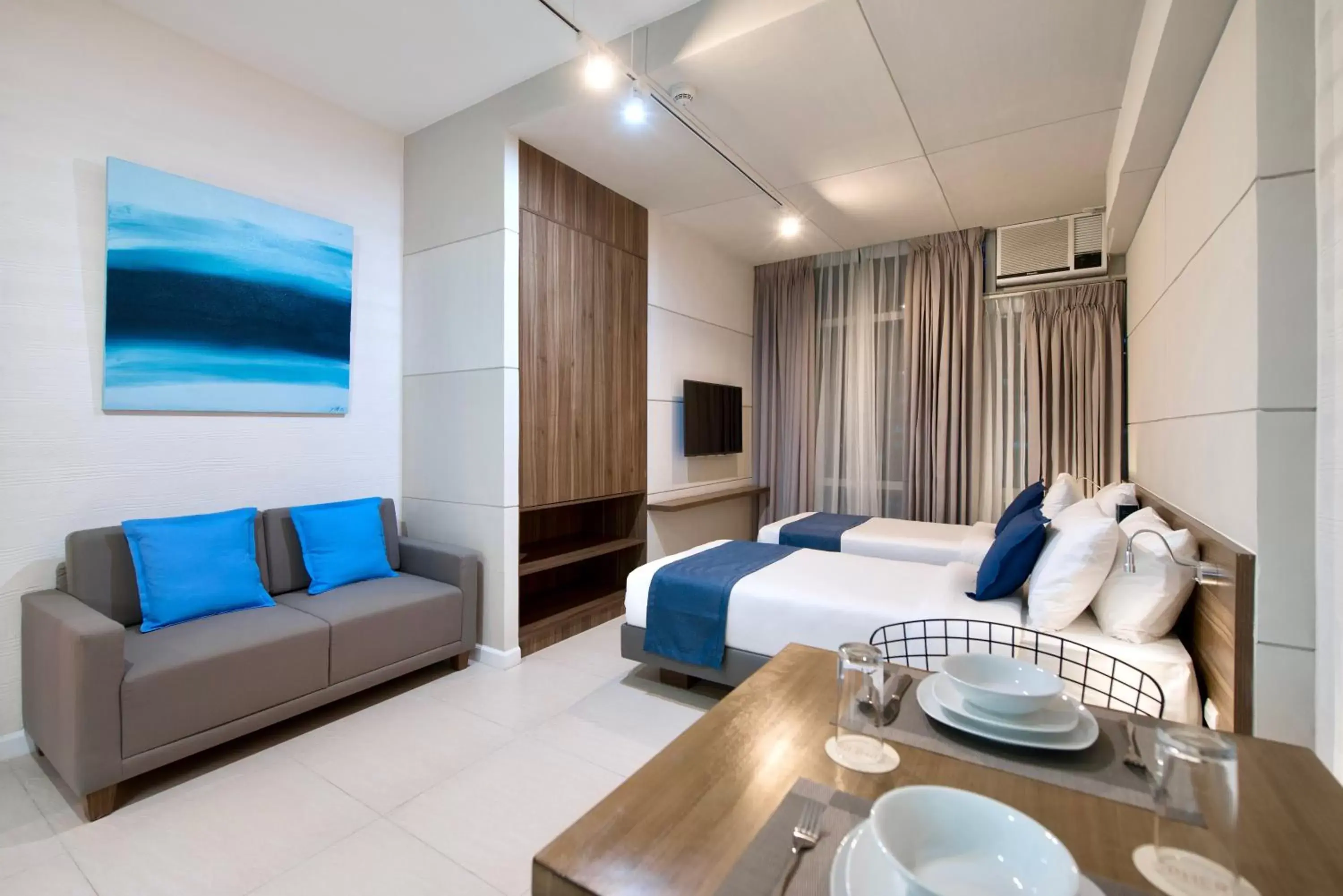 Living room in The Sphere Serviced Residences Managed by HII