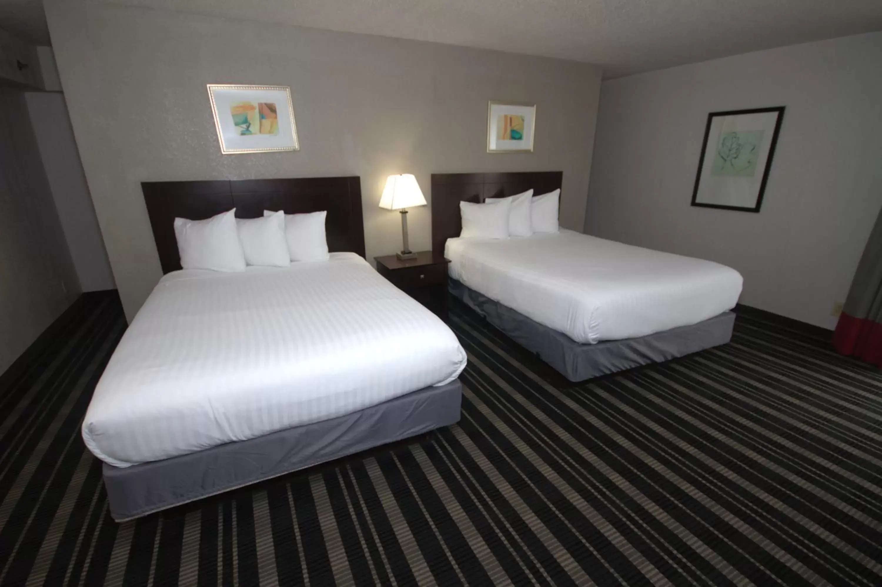 Bedroom, Bed in Atrium Hotel and Suites DFW Airport