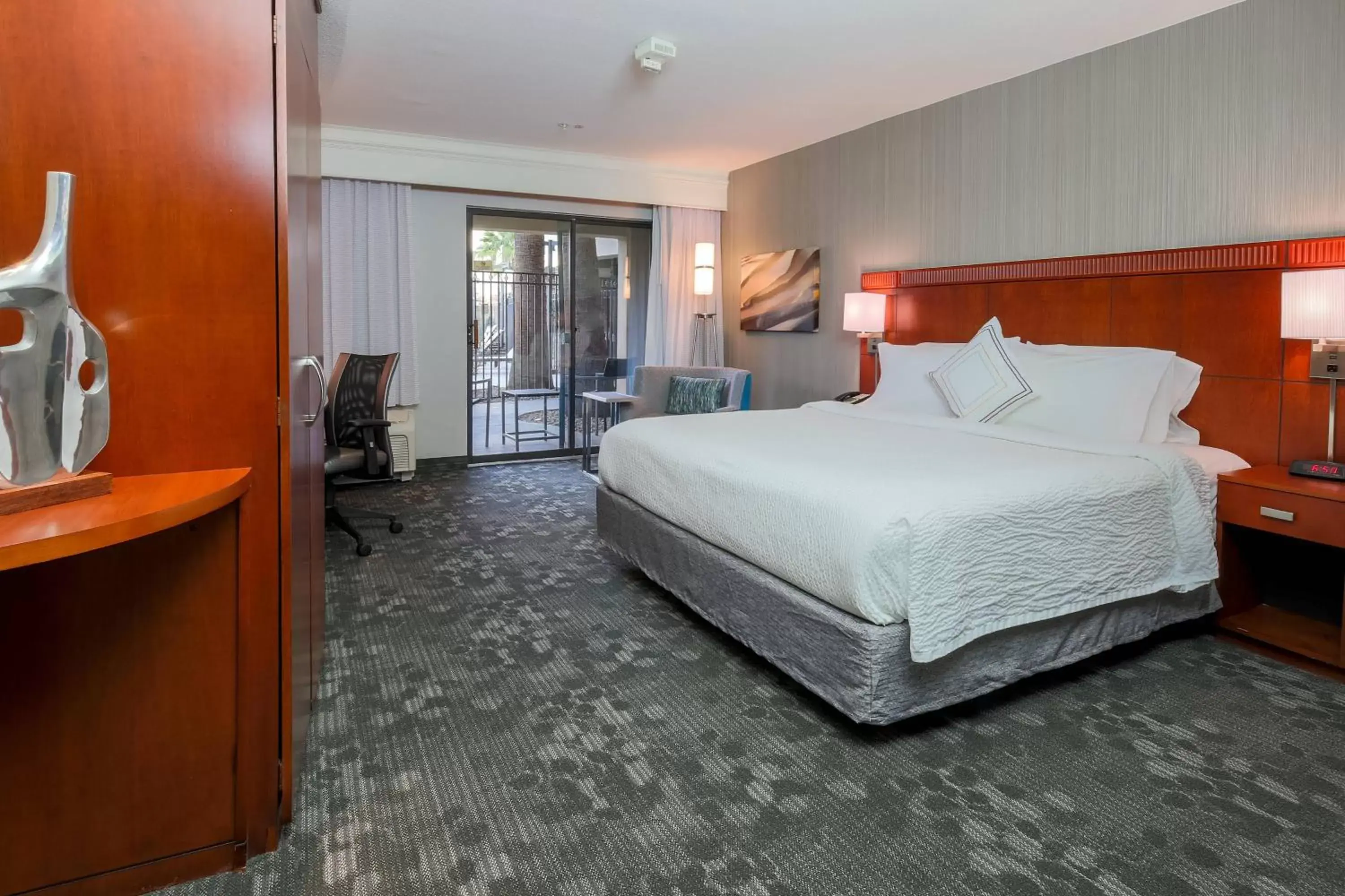 Photo of the whole room, Bed in Courtyard By Marriott Las Vegas Stadium Area