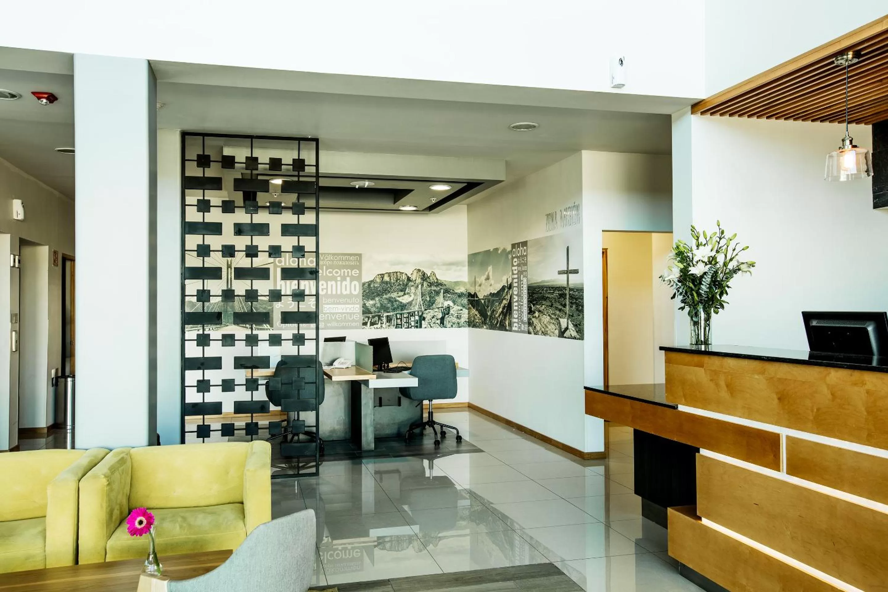 Lobby or reception in Mision Express Durango