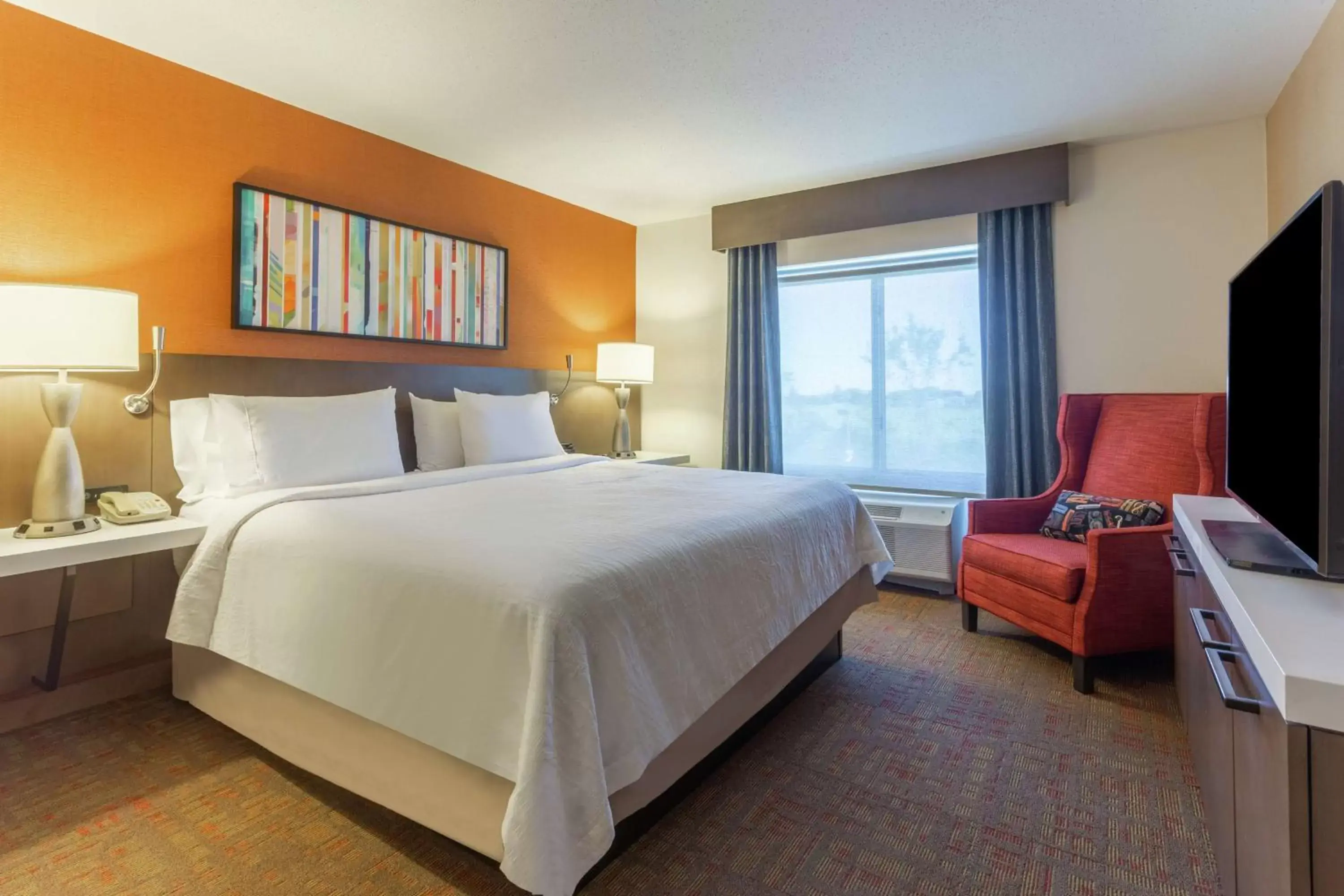 Bedroom, Bed in Hilton Garden Inn Chicago/Tinley Park