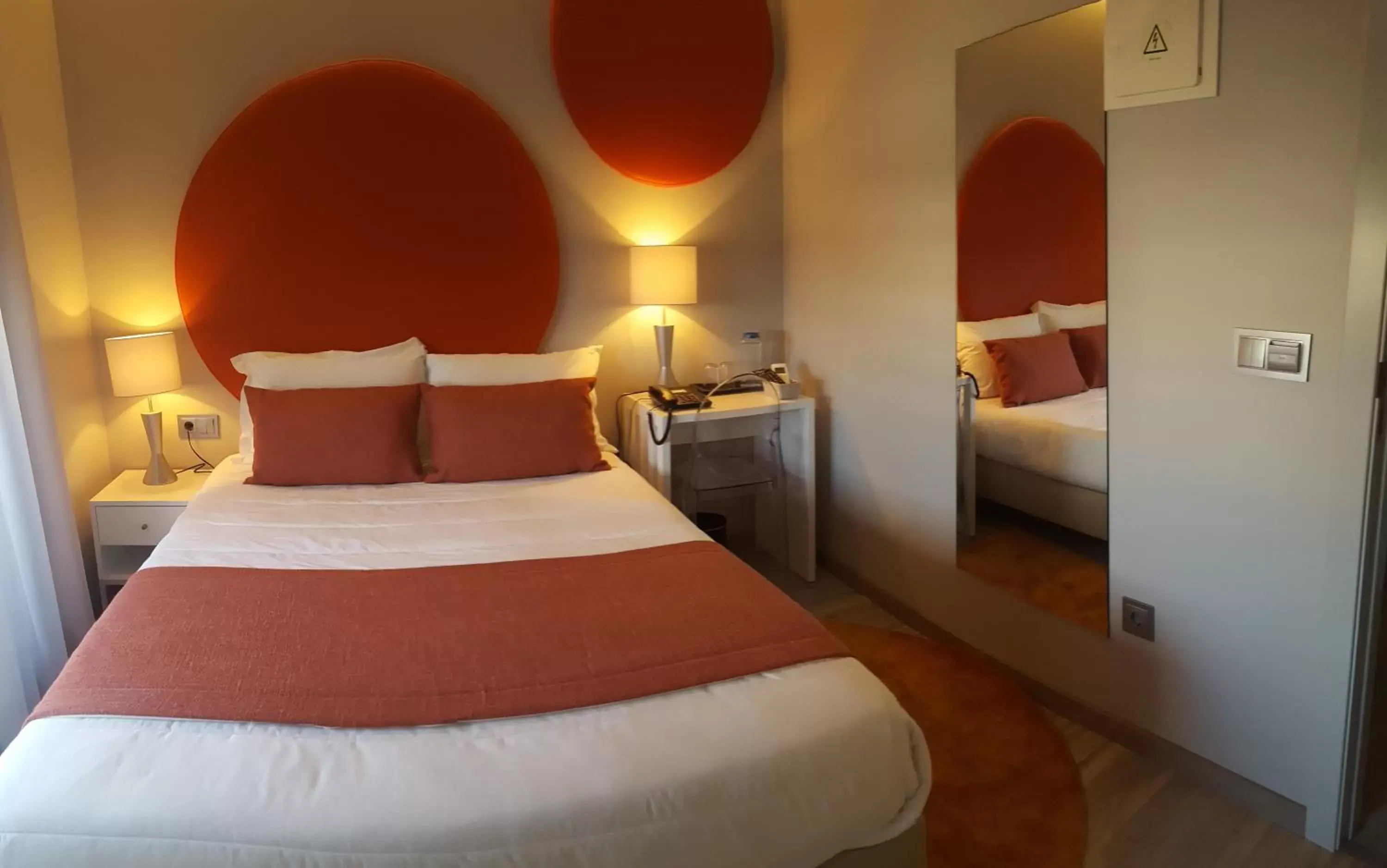 Bed in Hotel Aleluia