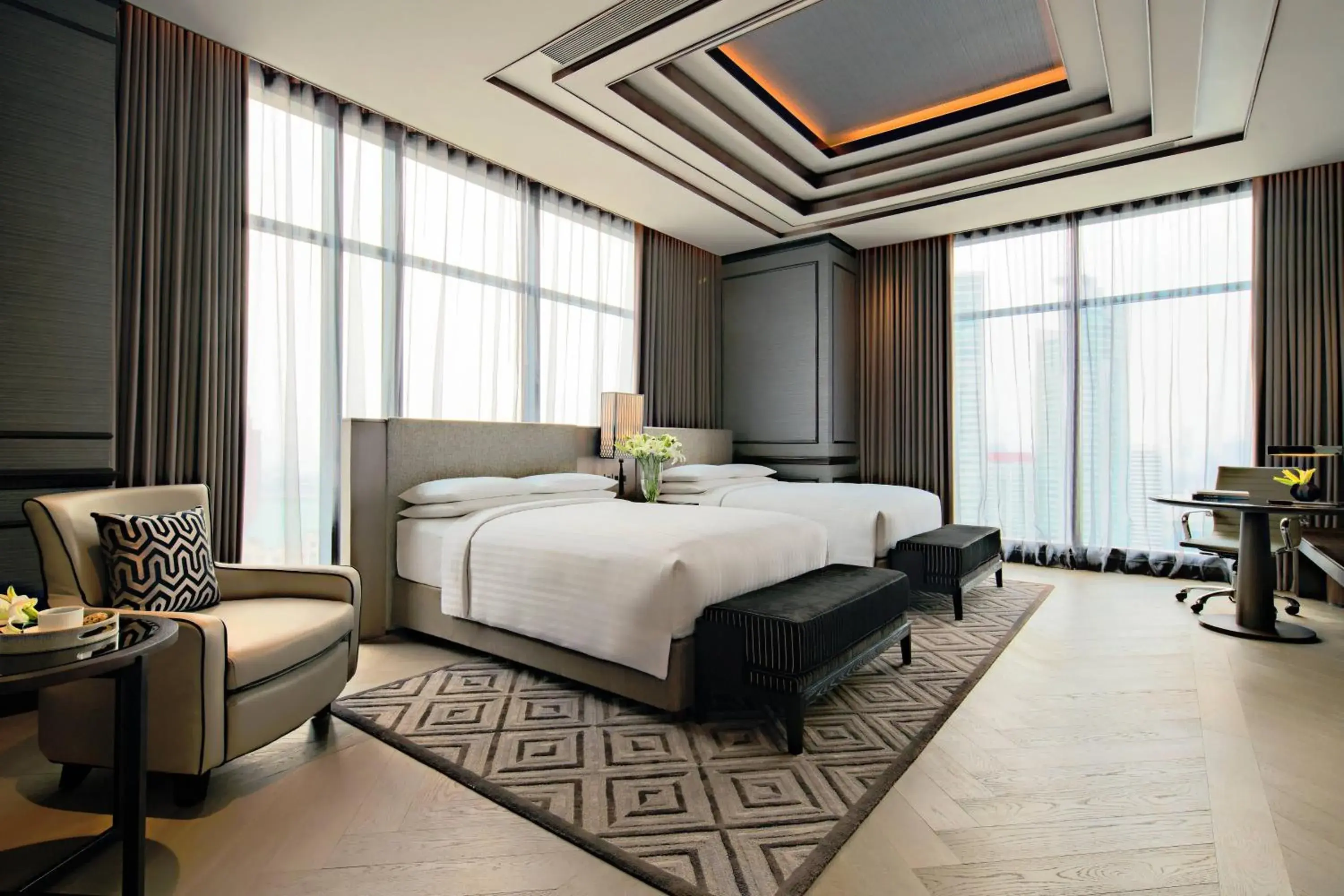 Bedroom in Bangkok Marriott Marquis Queens Park